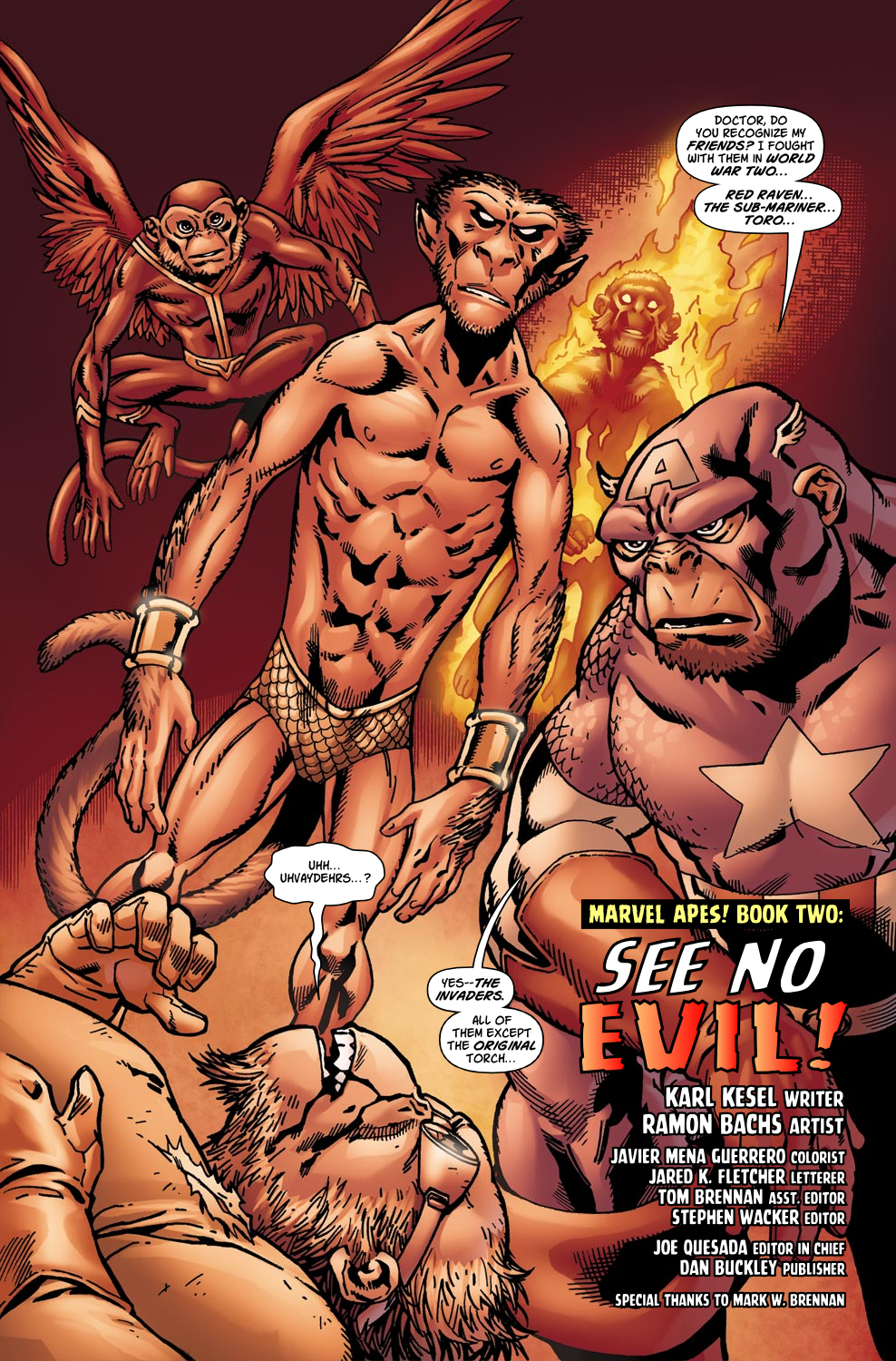 Read online Marvel Apes comic -  Issue #2 - 4