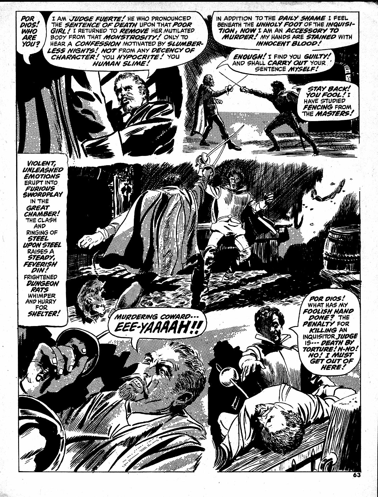 Read online Nightmare (1970) comic -  Issue #5 - 64