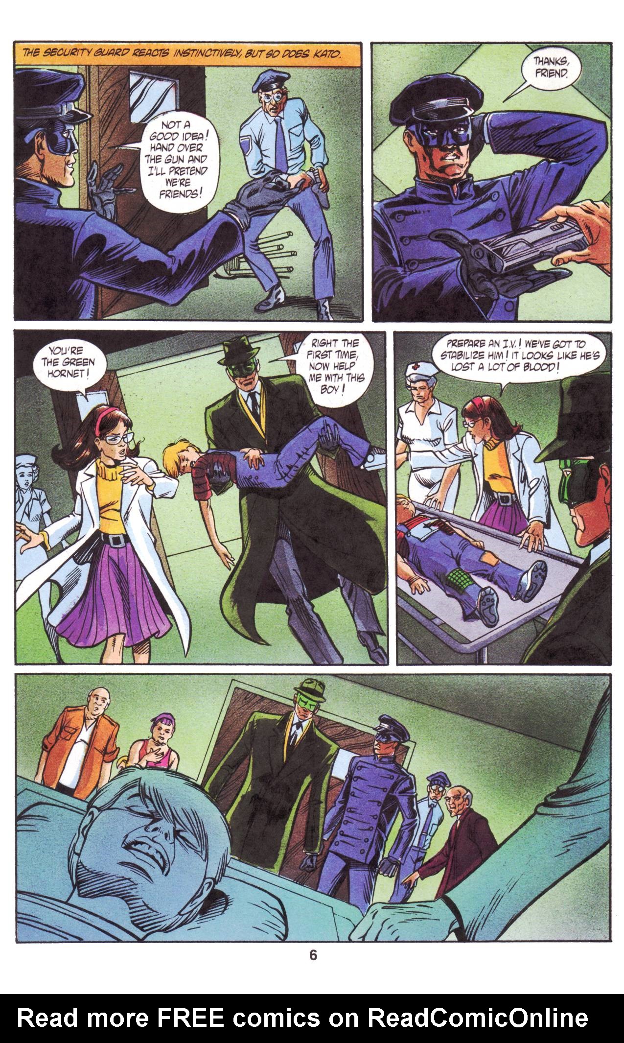 Read online Tales of the Green Hornet (1991) comic -  Issue #3 - 6