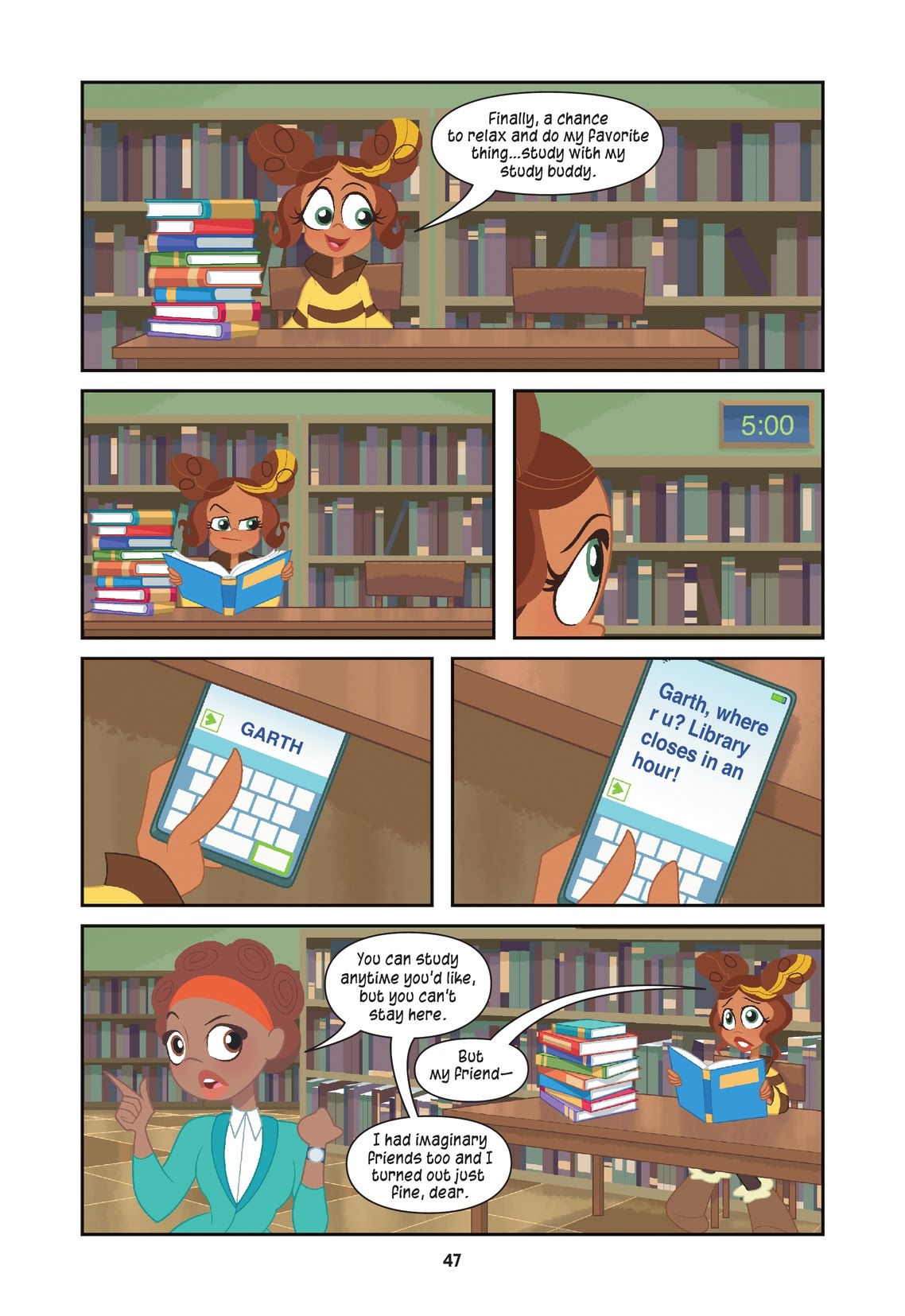 Read online DC Super Hero Girls: Ghosting comic -  Issue # TPB (Part 1) - 47