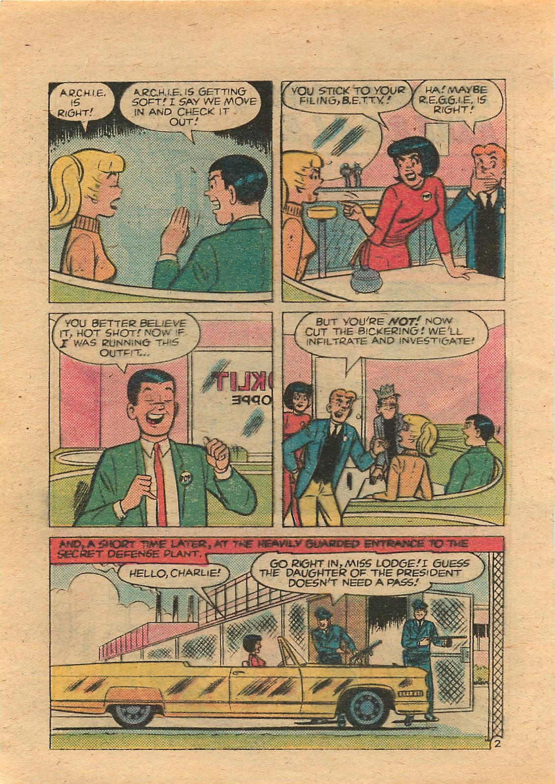 Archie...Archie Andrews, Where Are You? Digest Magazine issue 19 - Page 108