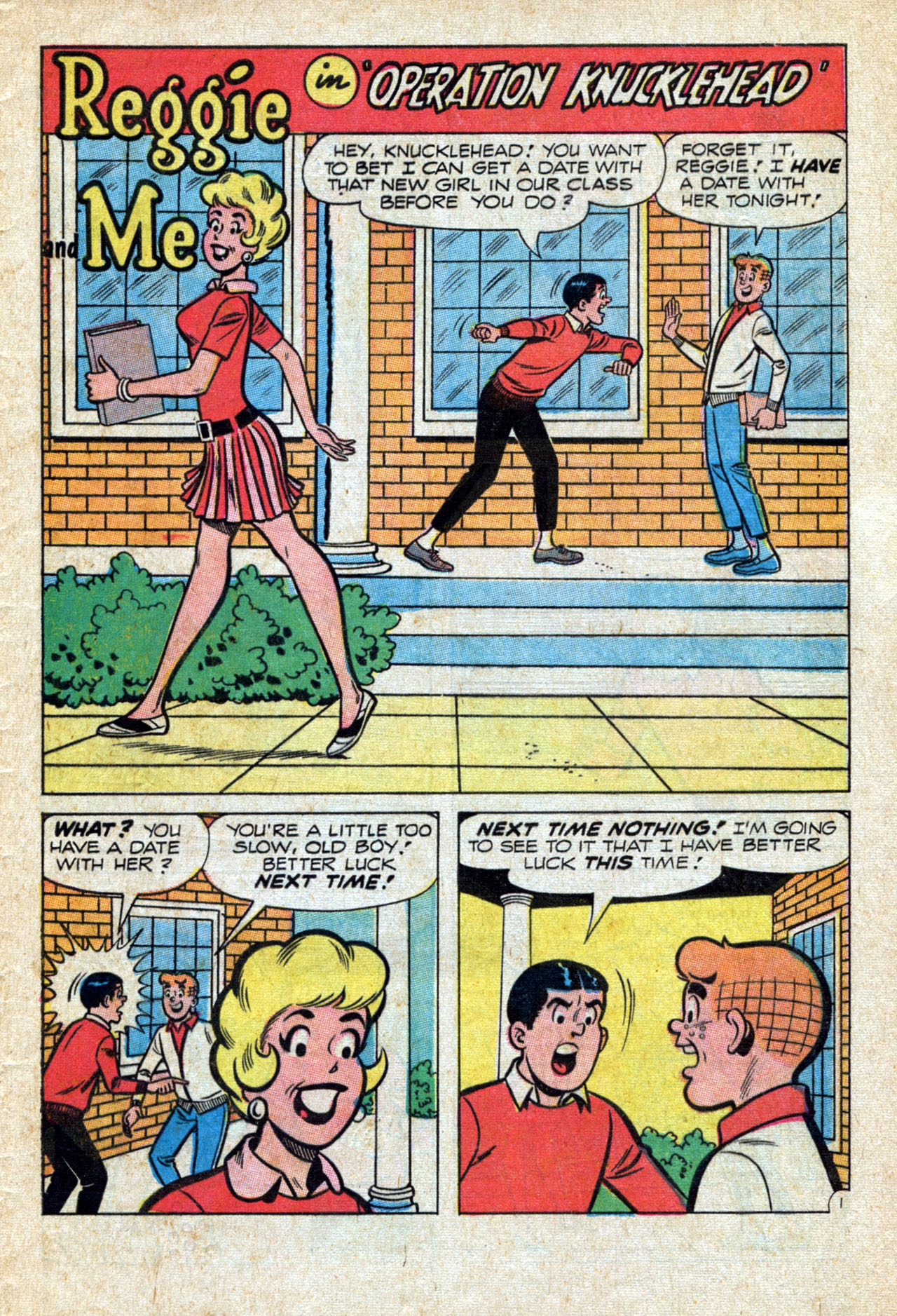 Read online Reggie and Me (1966) comic -  Issue #27 - 29