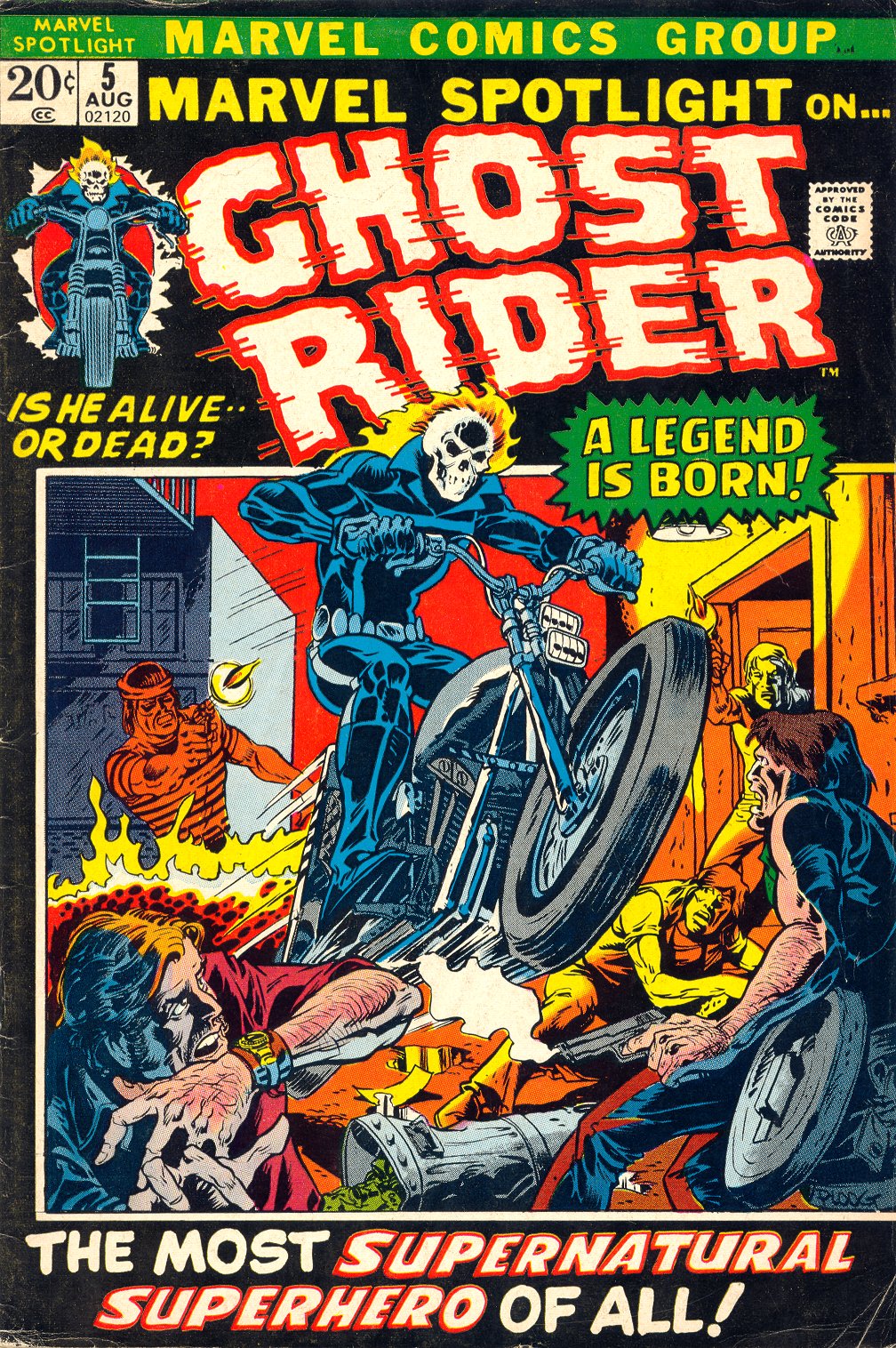 Read online Marvel Spotlight (1971) comic -  Issue #5 - 1