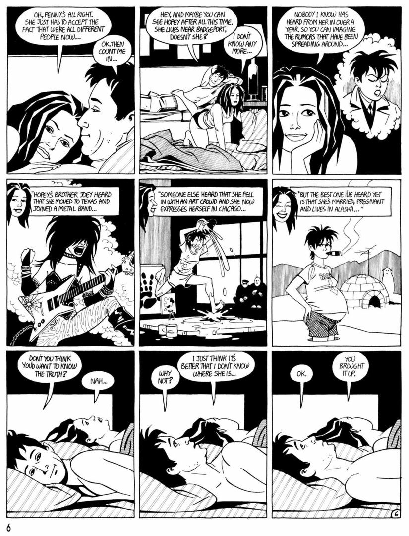 Read online Love and Rockets (1982) comic -  Issue #30 - 9