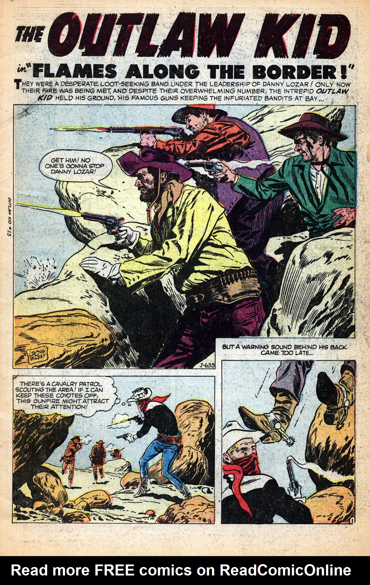 Read online The Outlaw Kid (1954) comic -  Issue #13 - 3