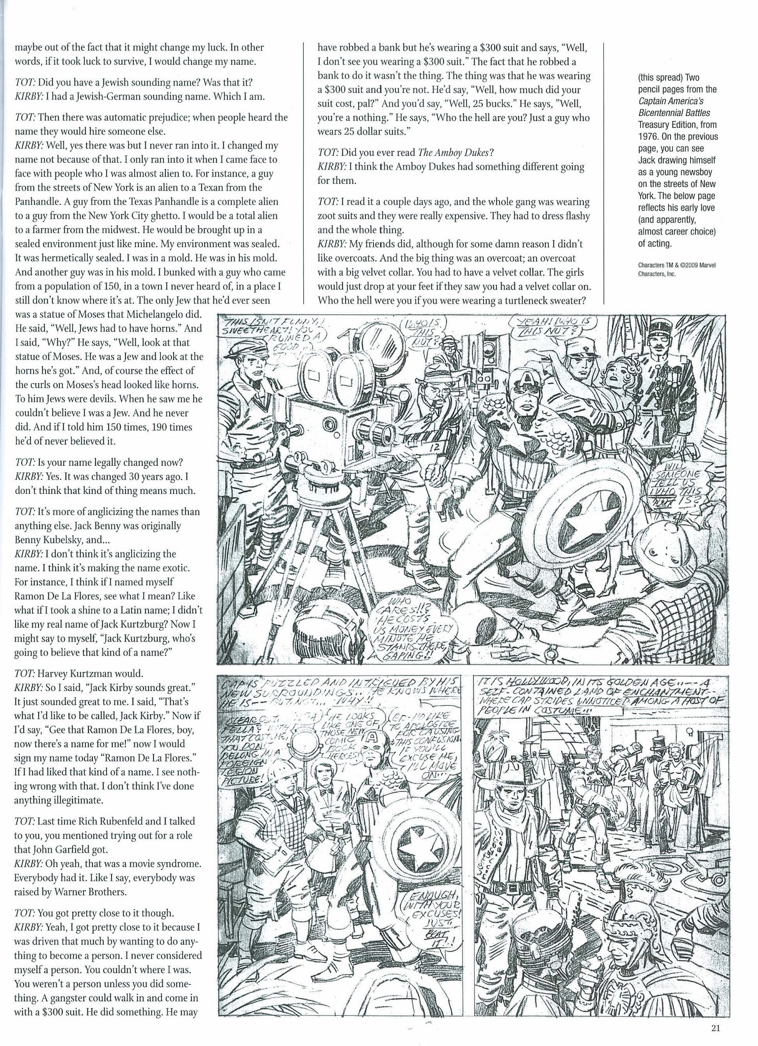 Read online The Jack Kirby Collector comic -  Issue #52 - 22
