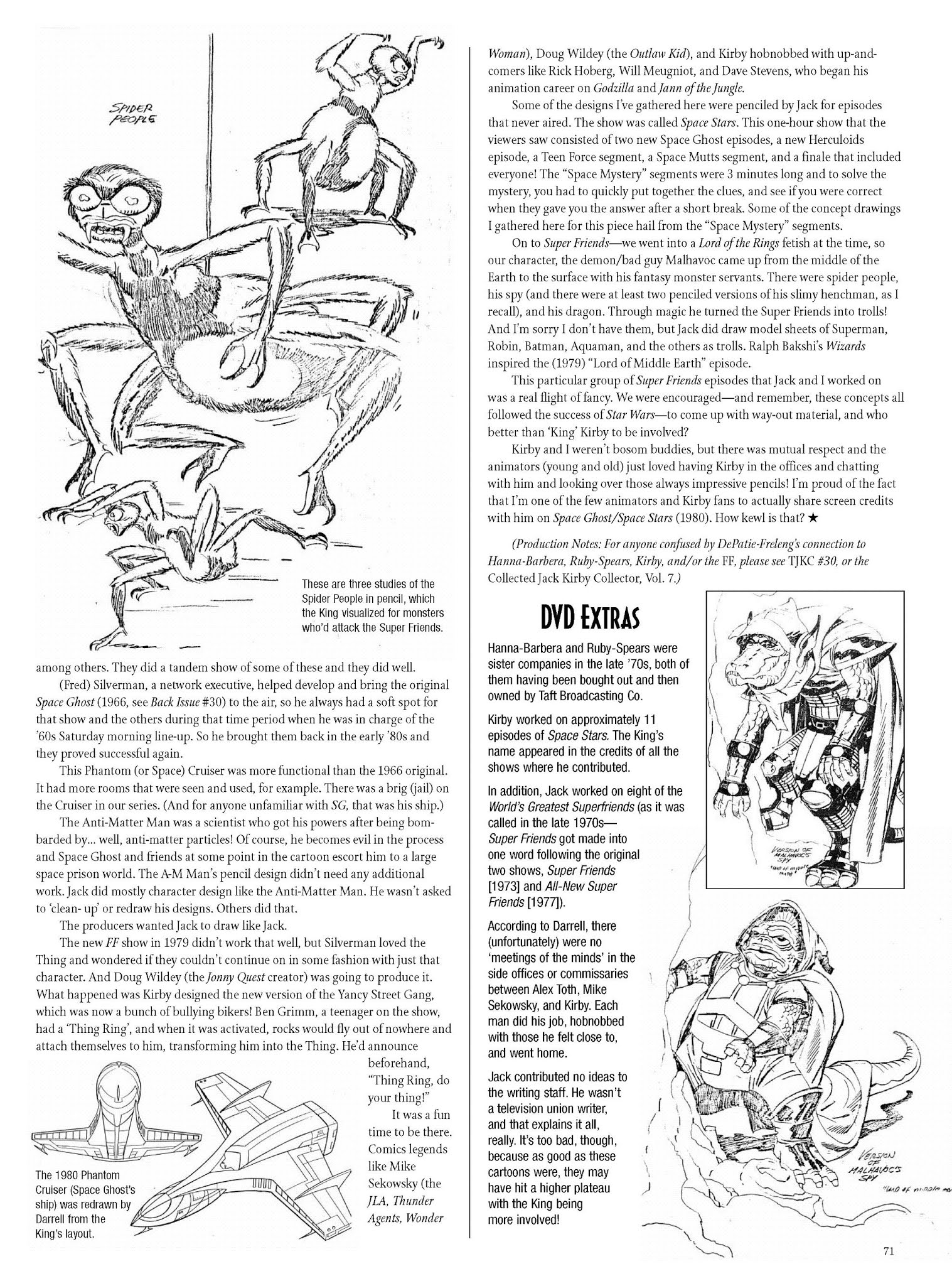 Read online The Jack Kirby Collector comic -  Issue #55 - 70