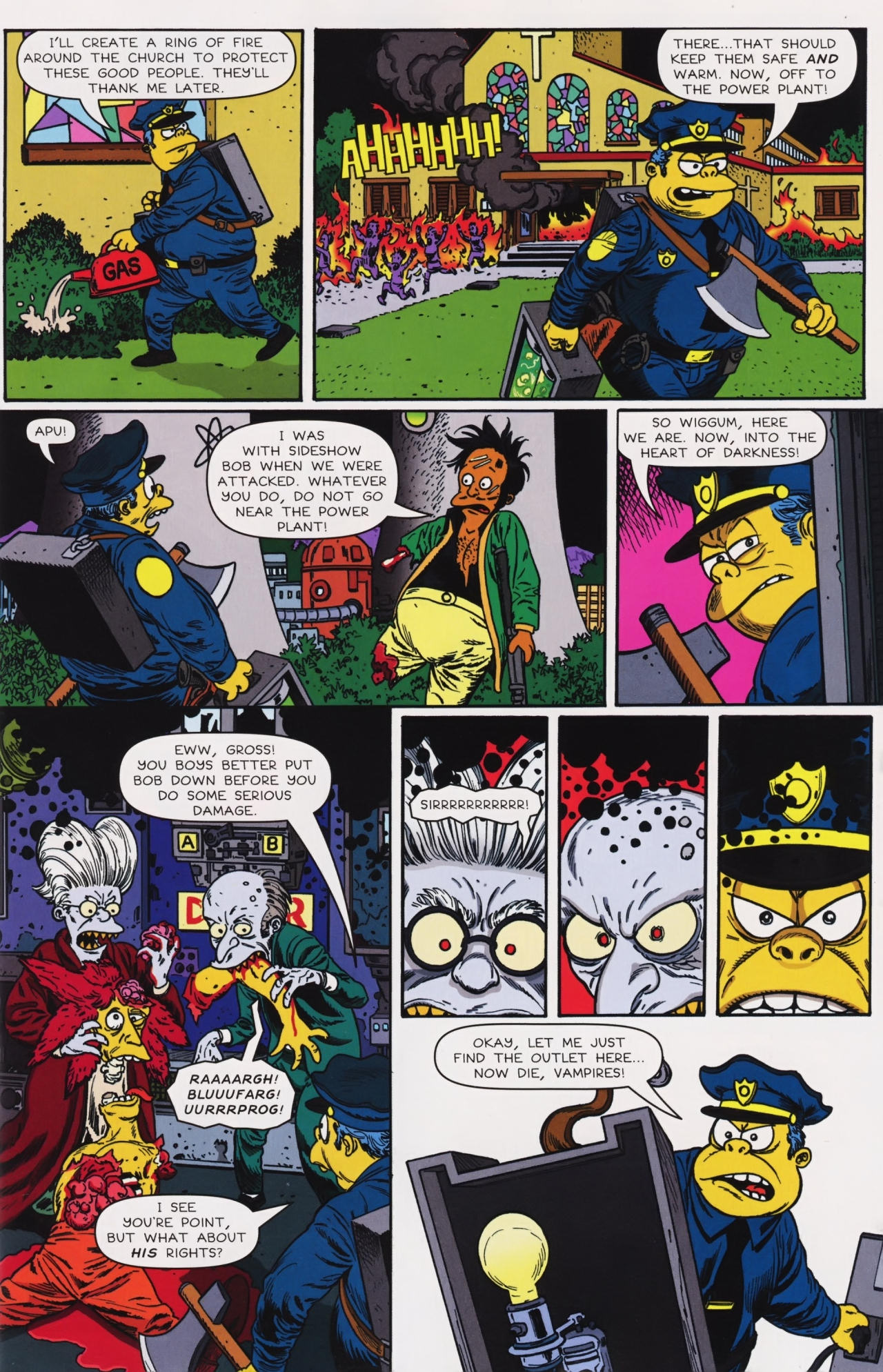 Read online Treehouse of Horror comic -  Issue #14 - 18
