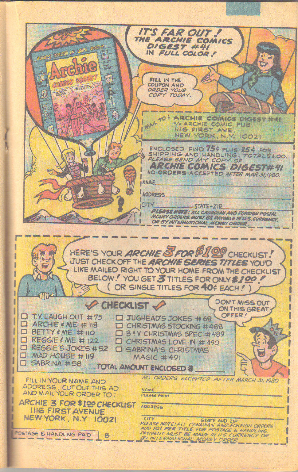 Read online Archie at Riverdale High (1972) comic -  Issue #70 - 19