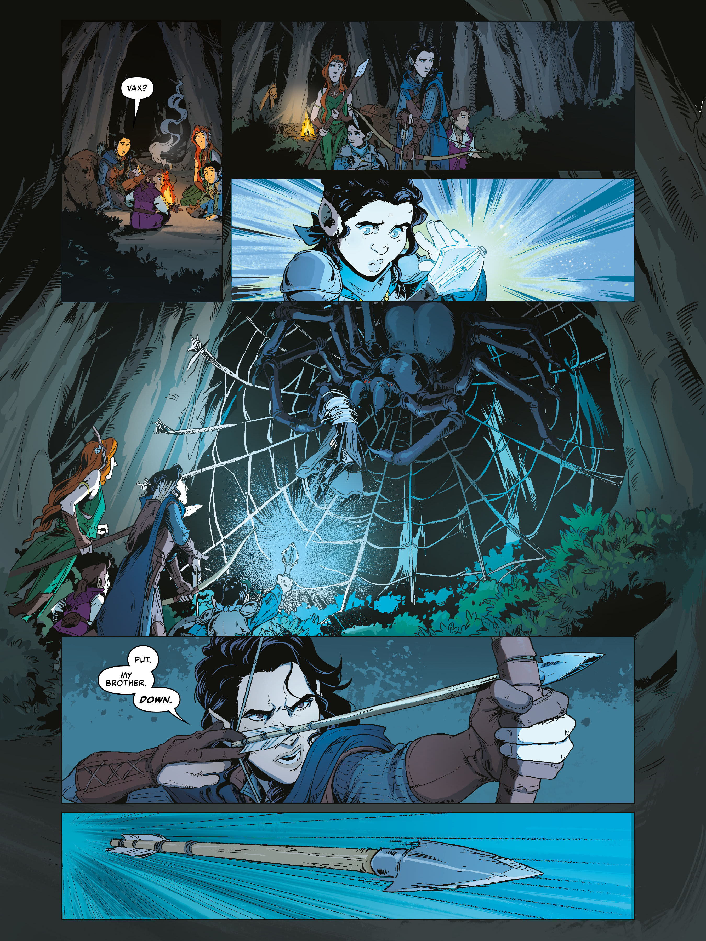 Read online Critical Role Vox Machina Origins comic -  Issue # (2019) _TPB Library Edition (Part 2) - 96