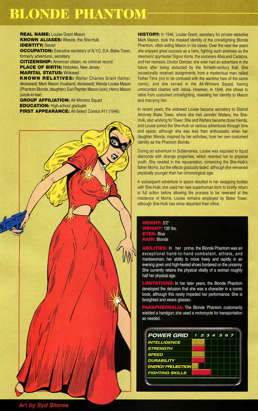 Read online The Official Handbook of the Marvel Universe: Golden Age comic -  Issue # Full - 8