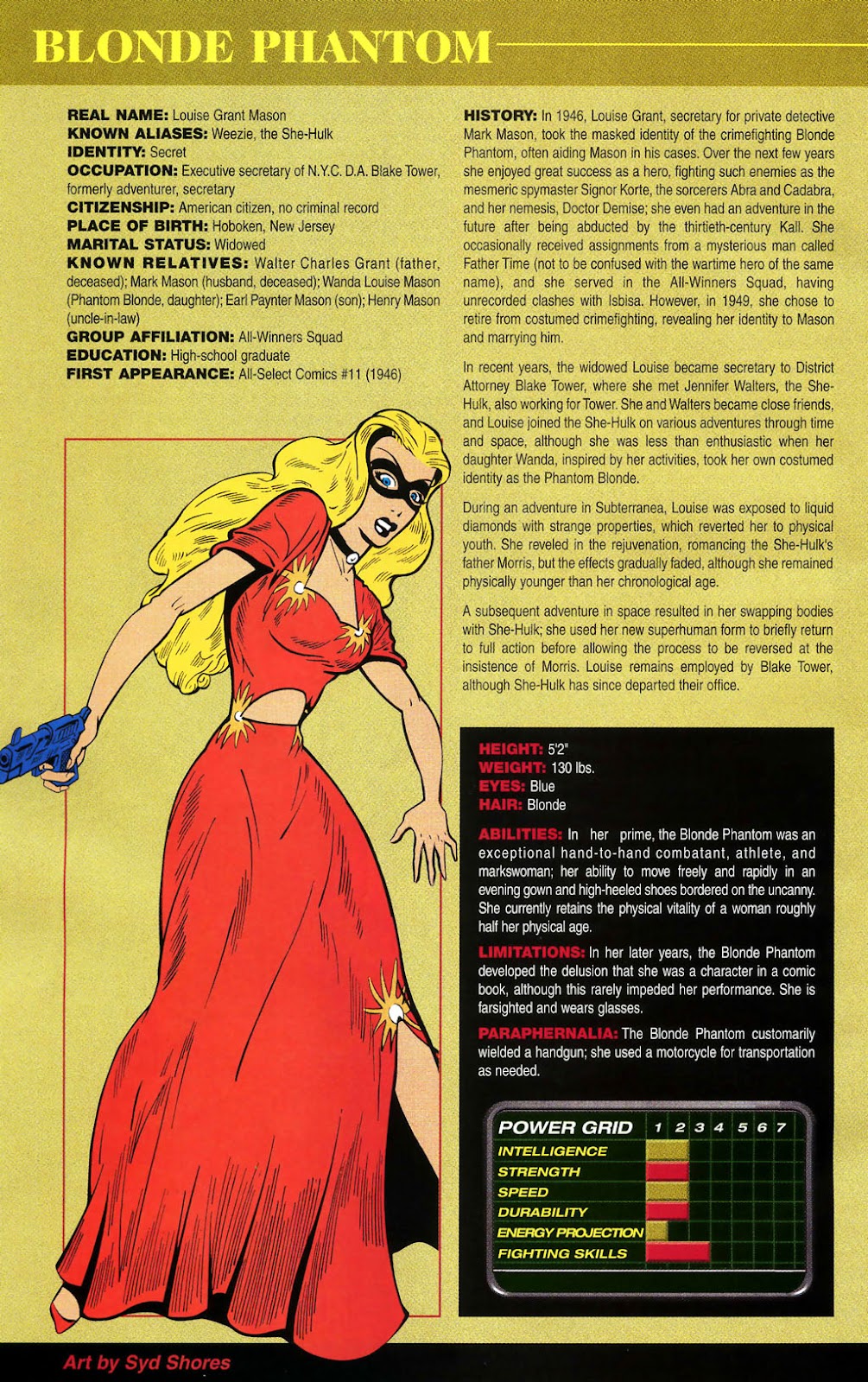 The Official Handbook of the Marvel Universe: Golden Age issue Full - Page 8