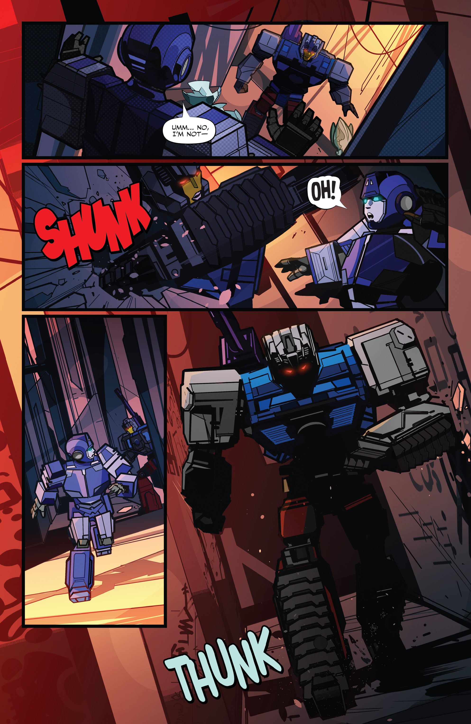 Read online Transformers (2019) comic -  Issue #5 - 21