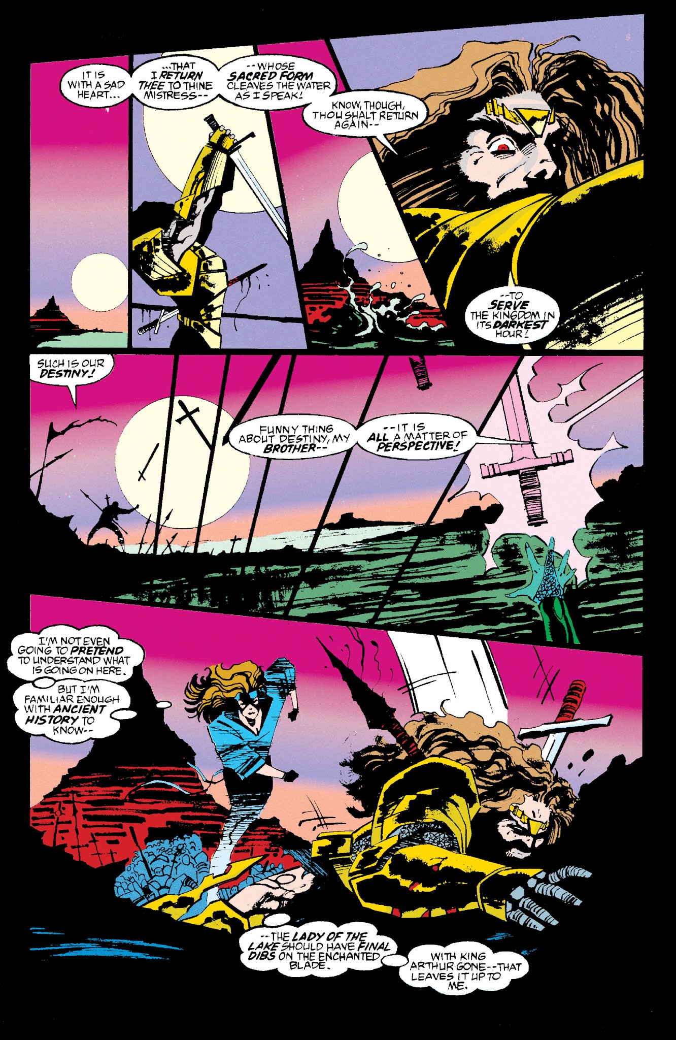 Read online Excalibur Visionaries: Alan Davis comic -  Issue # TPB 2 (Part 2) - 27