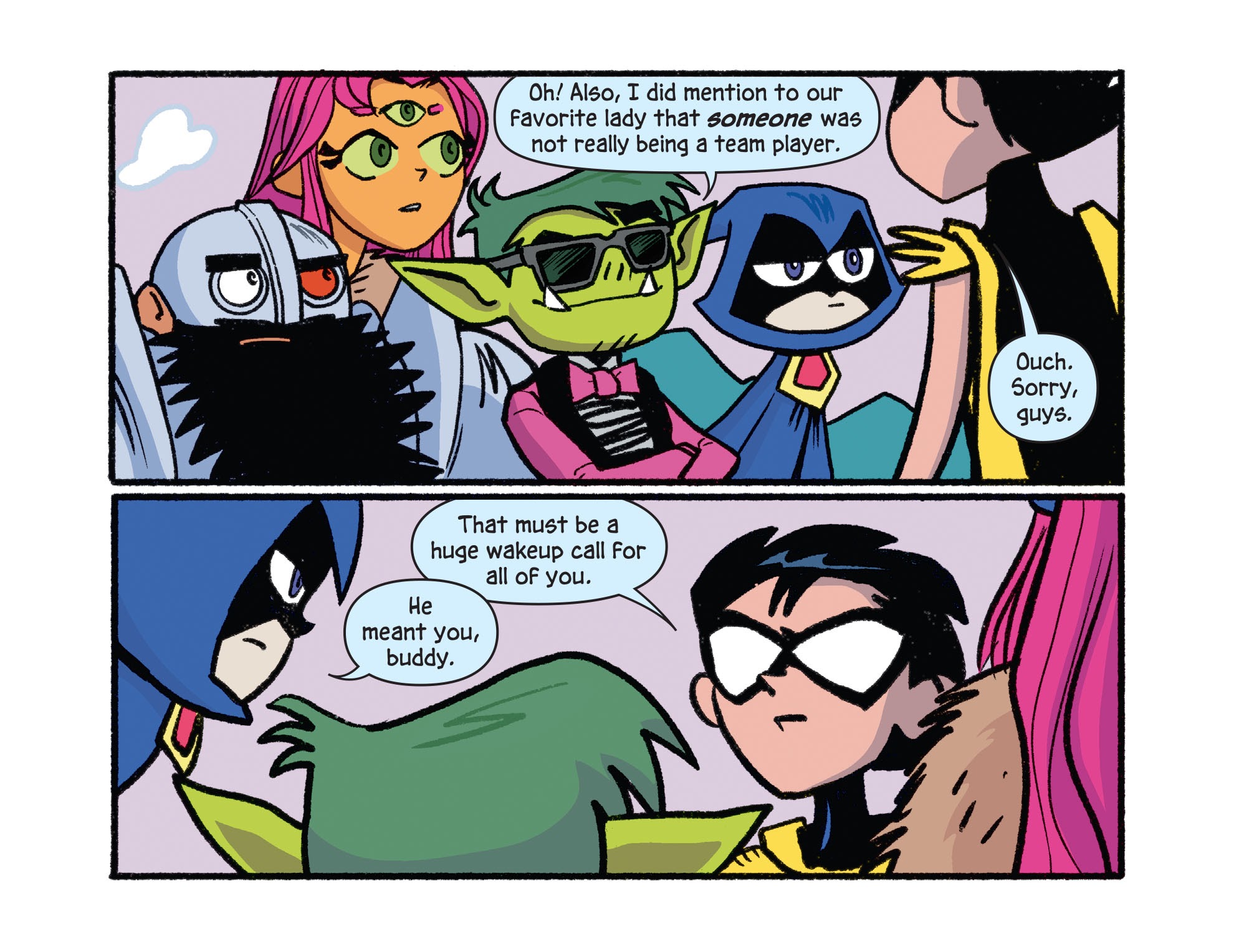 Read online Teen Titans Go! Roll With It! comic -  Issue #9 - 4