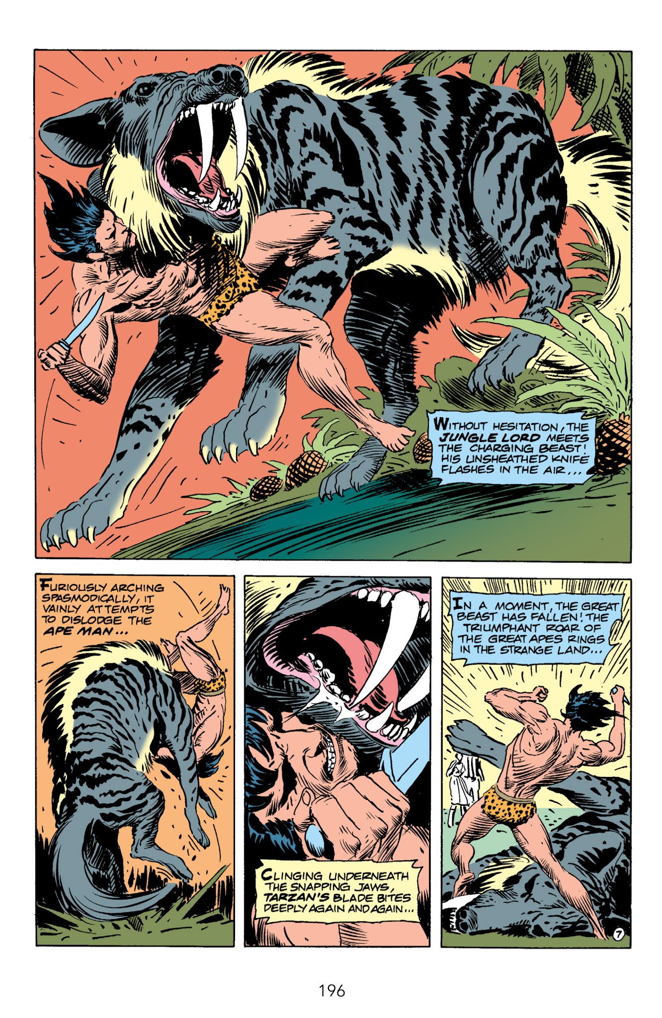 Read online Edgar Rice Burroughs' Tarzan The Joe Kubert Years comic -  Issue # TPB 3 (Part 2) - 86
