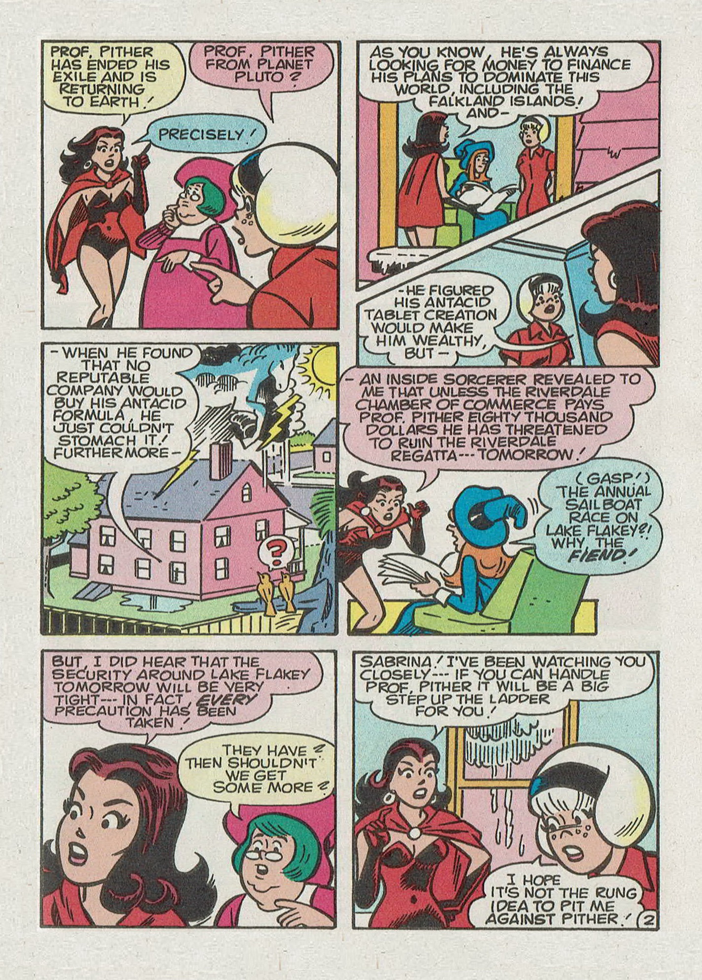 Read online Archie's Pals 'n' Gals Double Digest Magazine comic -  Issue #70 - 76