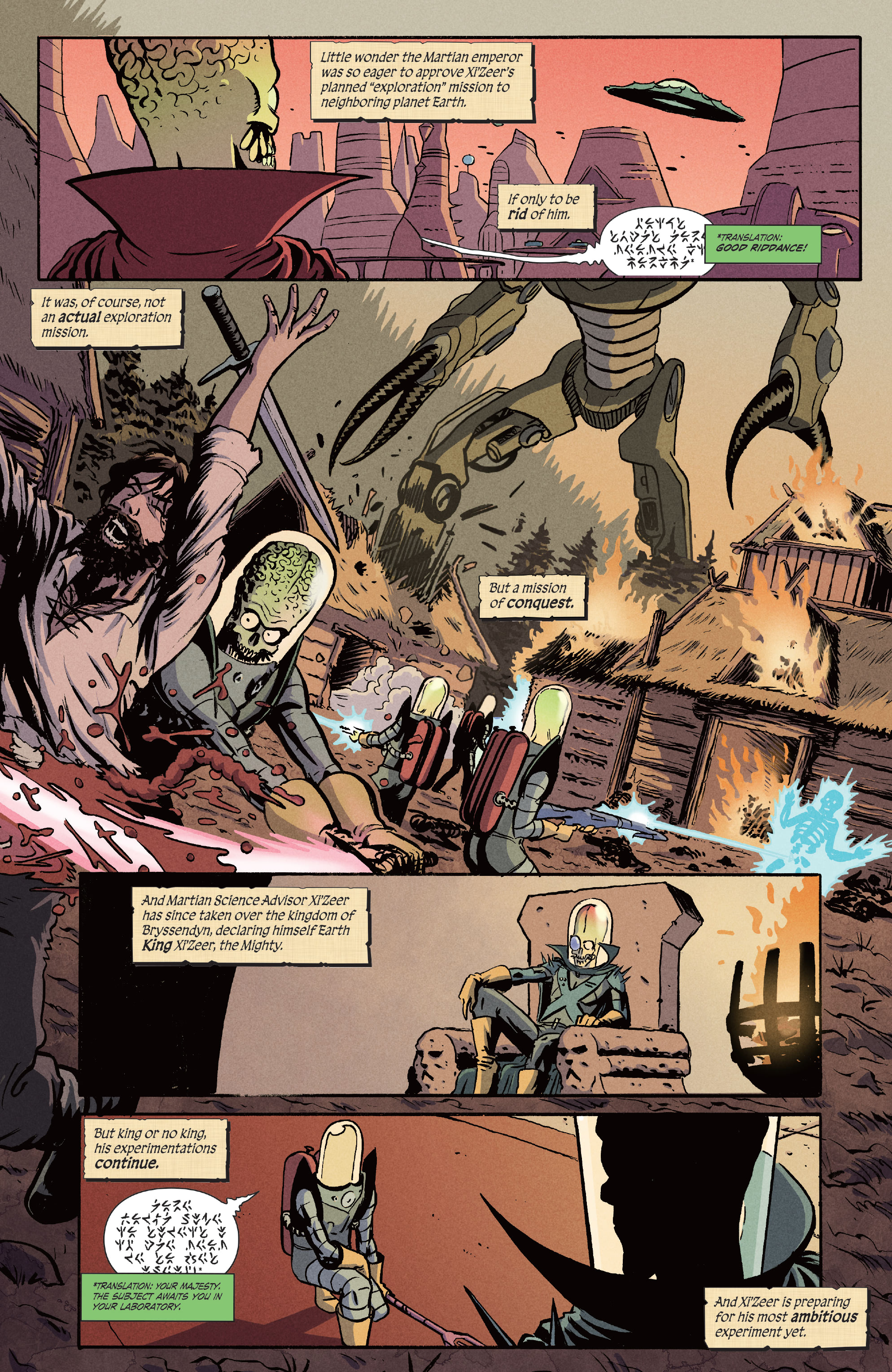 Read online Mars Attacks Red Sonja comic -  Issue #3 - 7