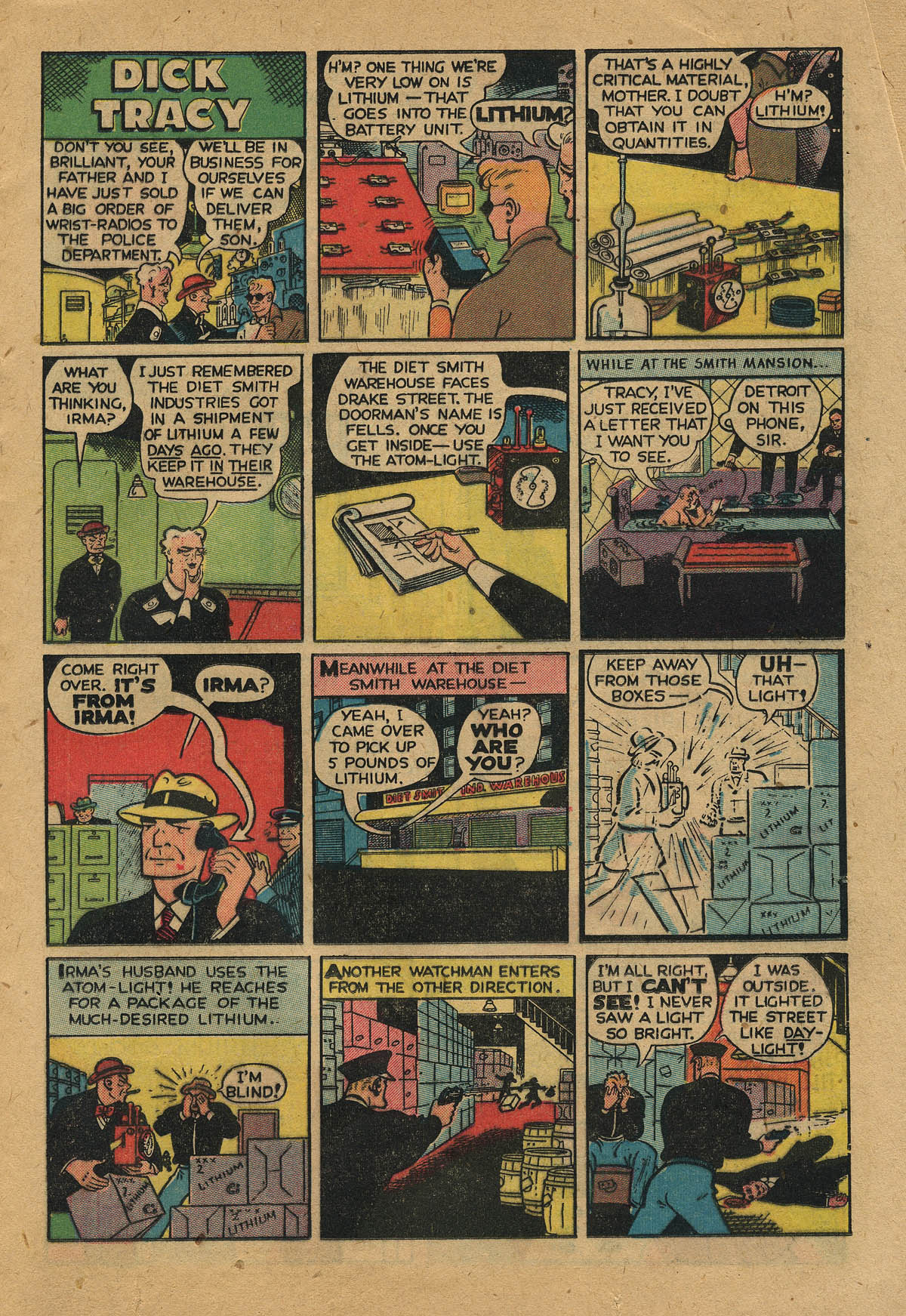 Read online Dick Tracy comic -  Issue #40 - 21