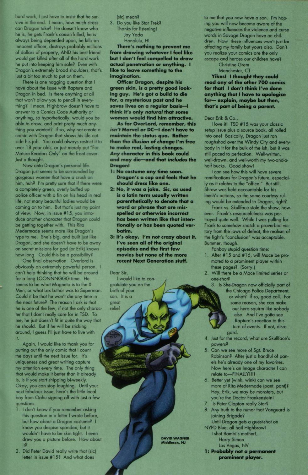 Read online The Savage Dragon (1993) comic -  Issue #16 - 31