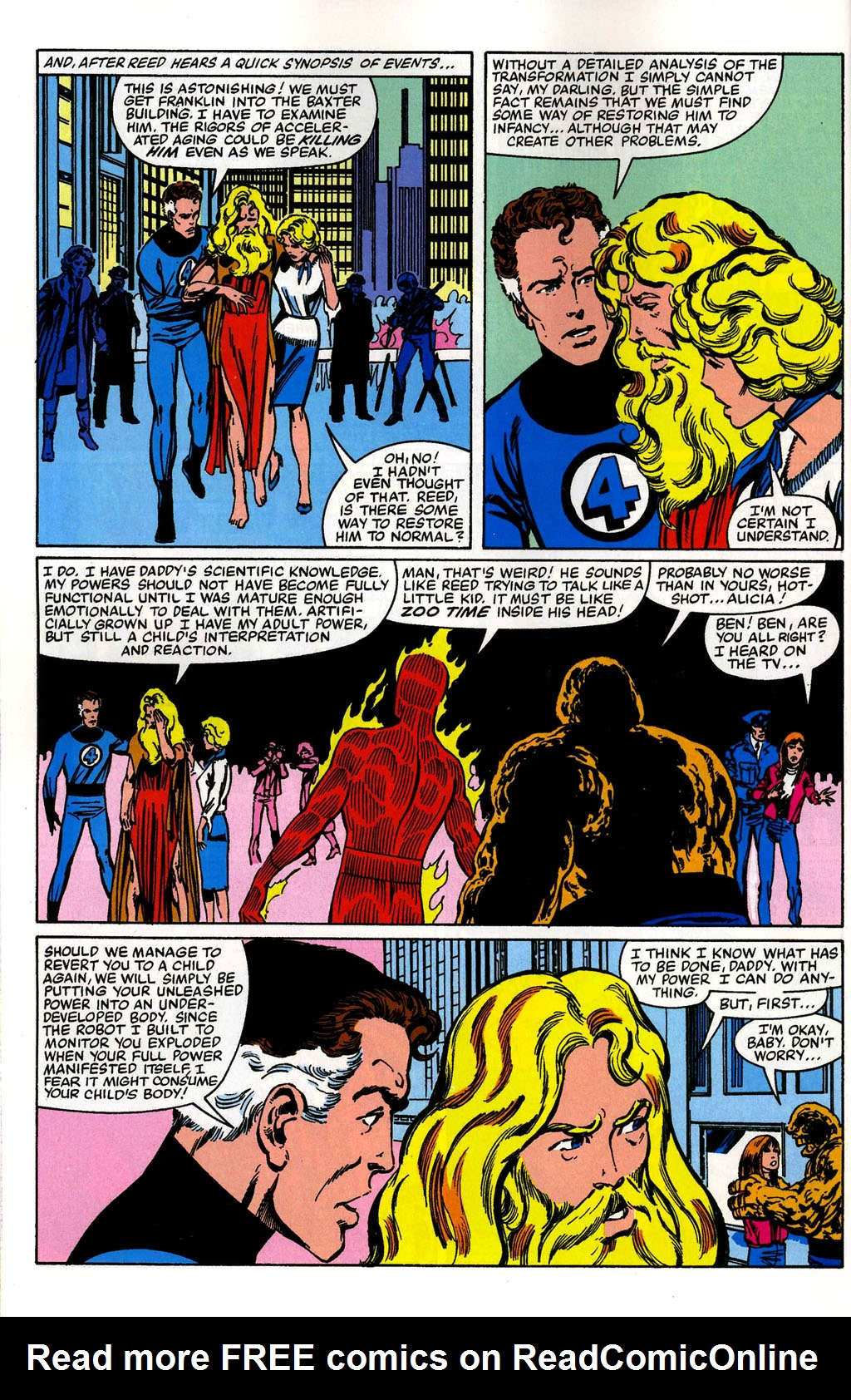 Read online Fantastic Four: A Death in the Family comic -  Issue # Full - 44