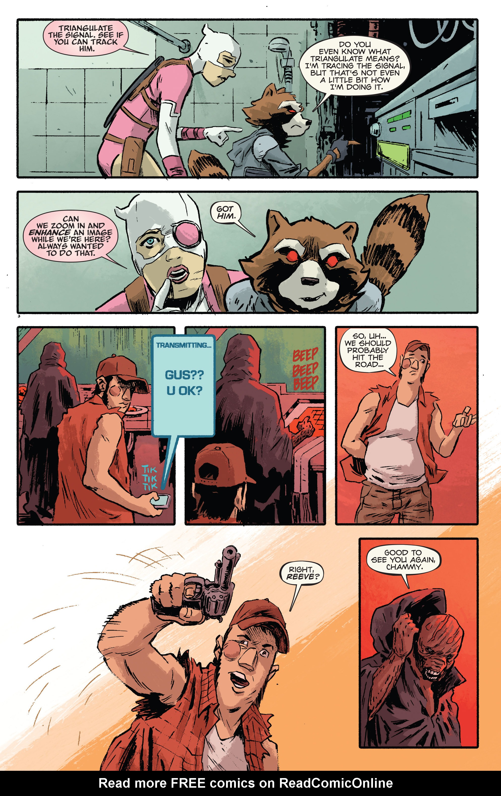 Read online Rocket Raccoon & Groot comic -  Issue #9 - 11