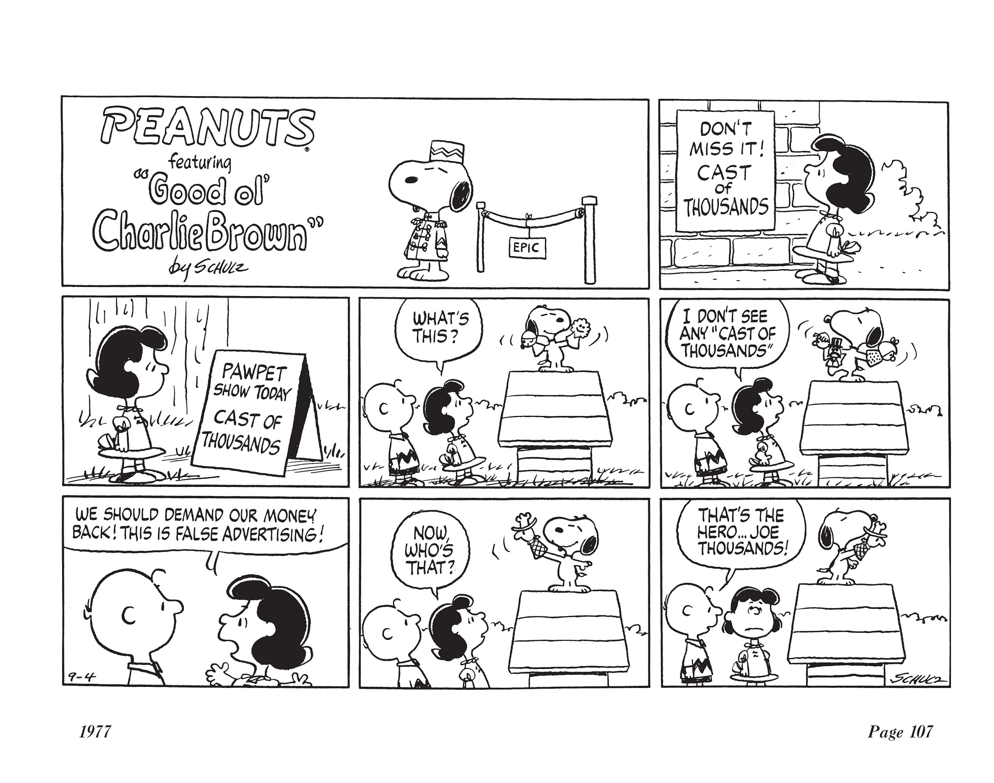Read online The Complete Peanuts comic -  Issue # TPB 14 - 124