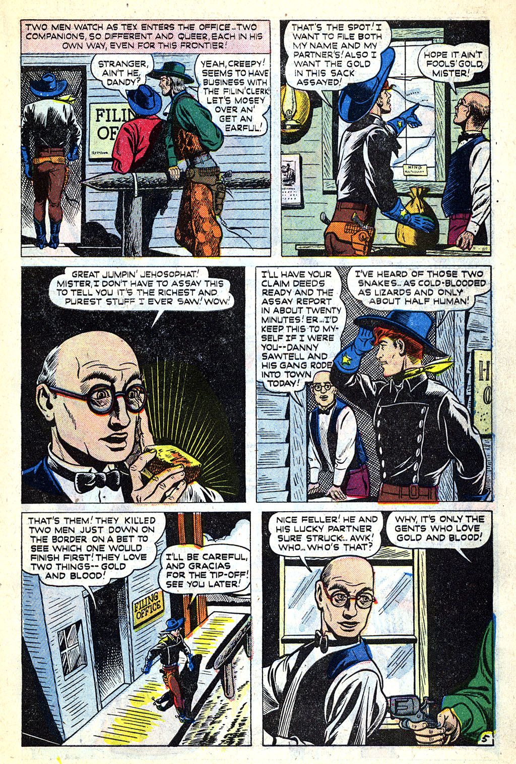 Read online Tex Taylor comic -  Issue #7 - 7