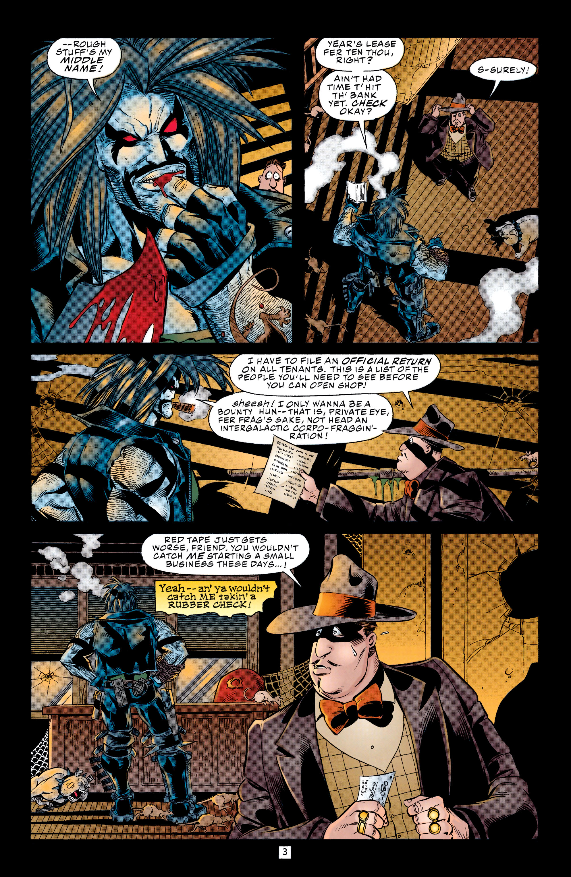Read online Lobo (1993) comic -  Issue #15 - 4