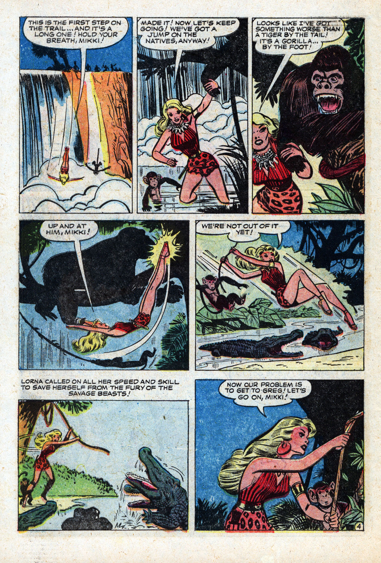Read online Lorna, The Jungle Girl comic -  Issue #13 - 30