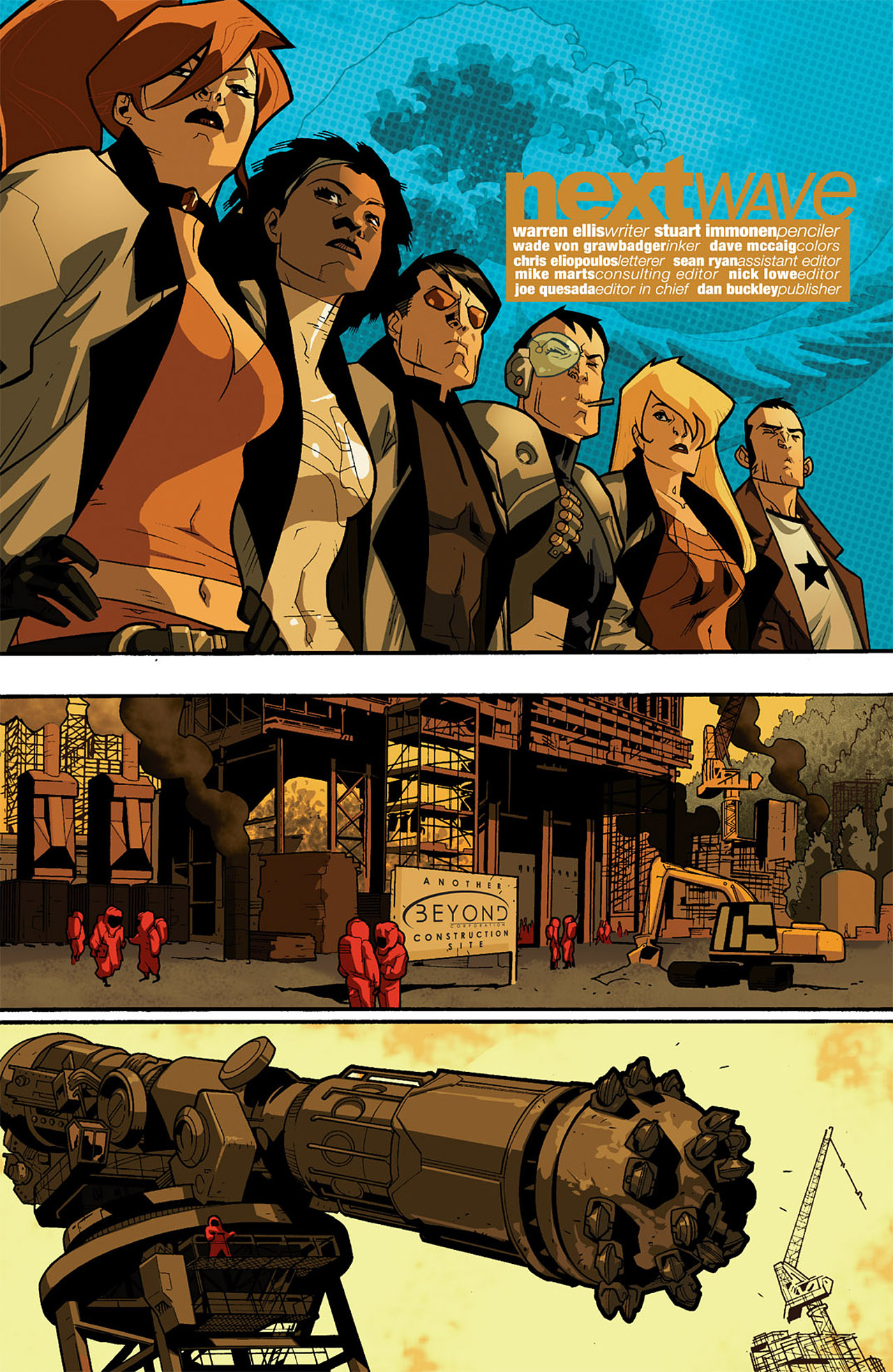 Read online Nextwave: Agents Of H.A.T.E. comic -  Issue #1 - 9