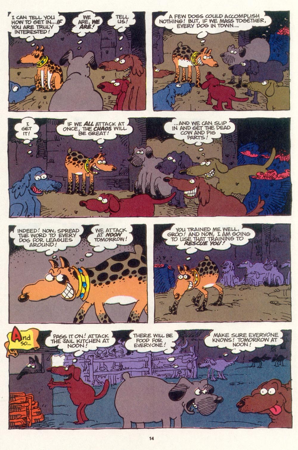 Read online Sergio Aragonés Groo the Wanderer comic -  Issue #107 - 16