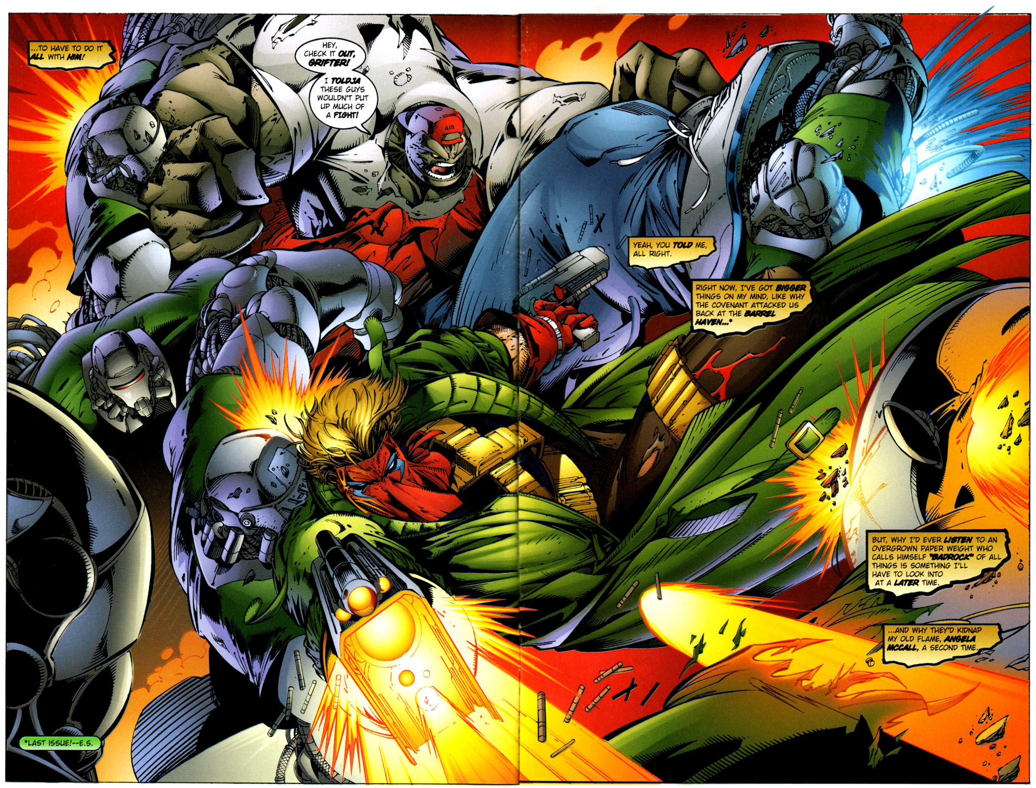 Read online Grifter/Badrock comic -  Issue #2 - 3