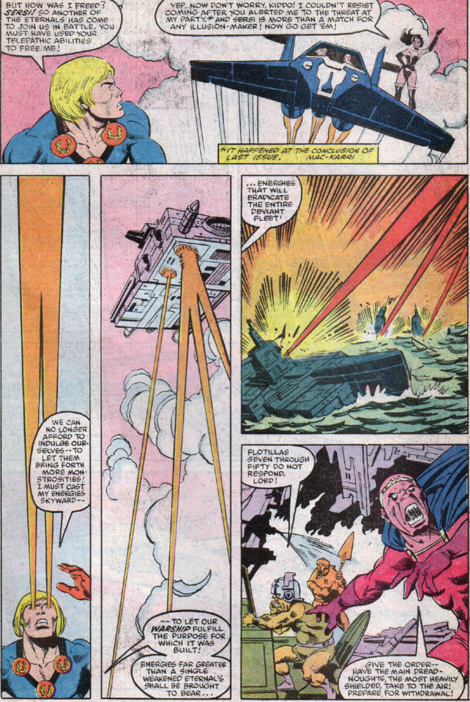 Read online Eternals (1985) comic -  Issue #4 - 22