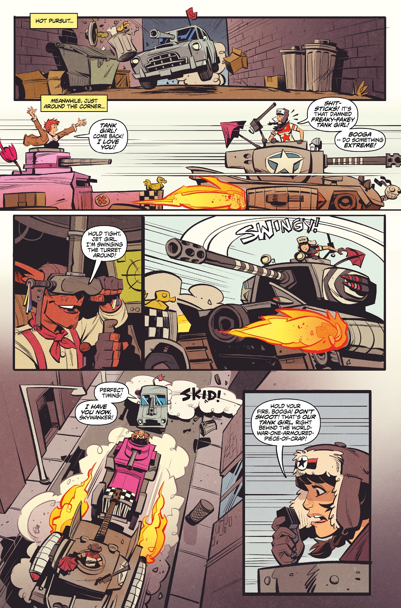 Read online The Wonderful World of Tank Girl comic -  Issue #3 - 18