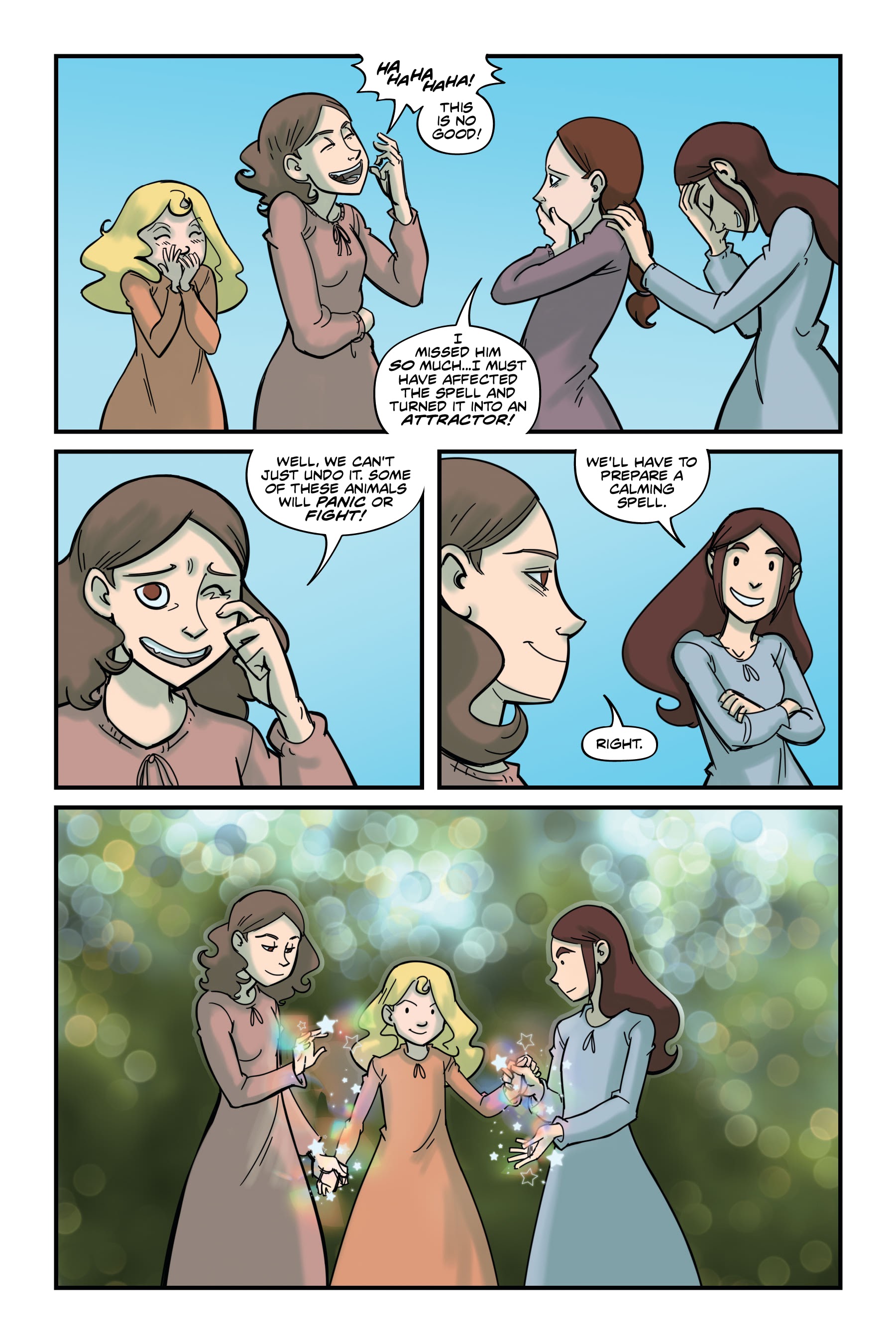 Read online Little Witches: Magic in Concord comic -  Issue # TPB (Part 2) - 56