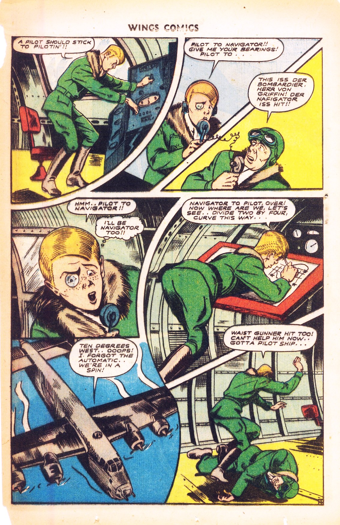 Read online Wings Comics comic -  Issue #53 - 16