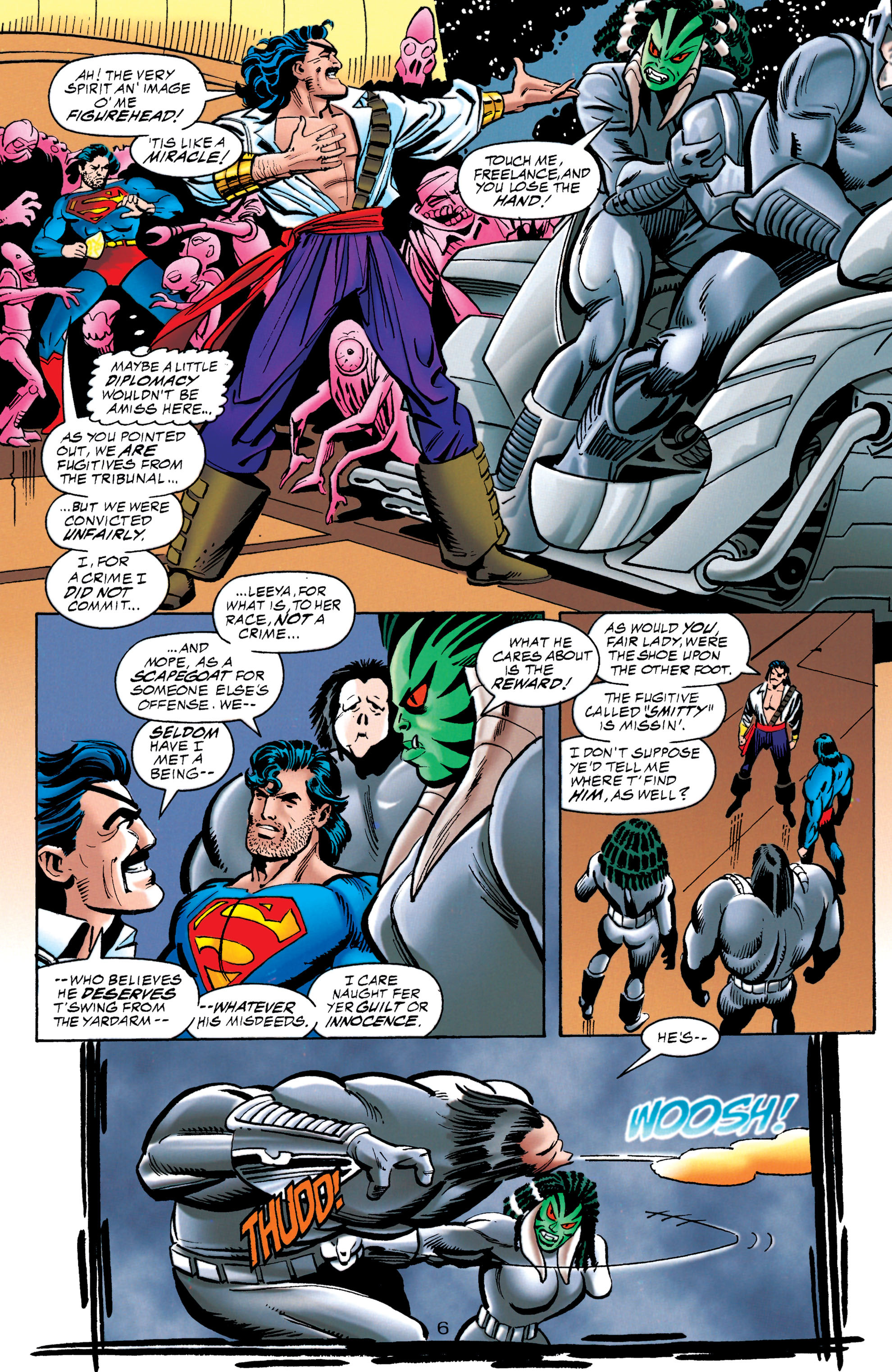 Read online Superman: The Man of Steel (1991) comic -  Issue #51 - 6