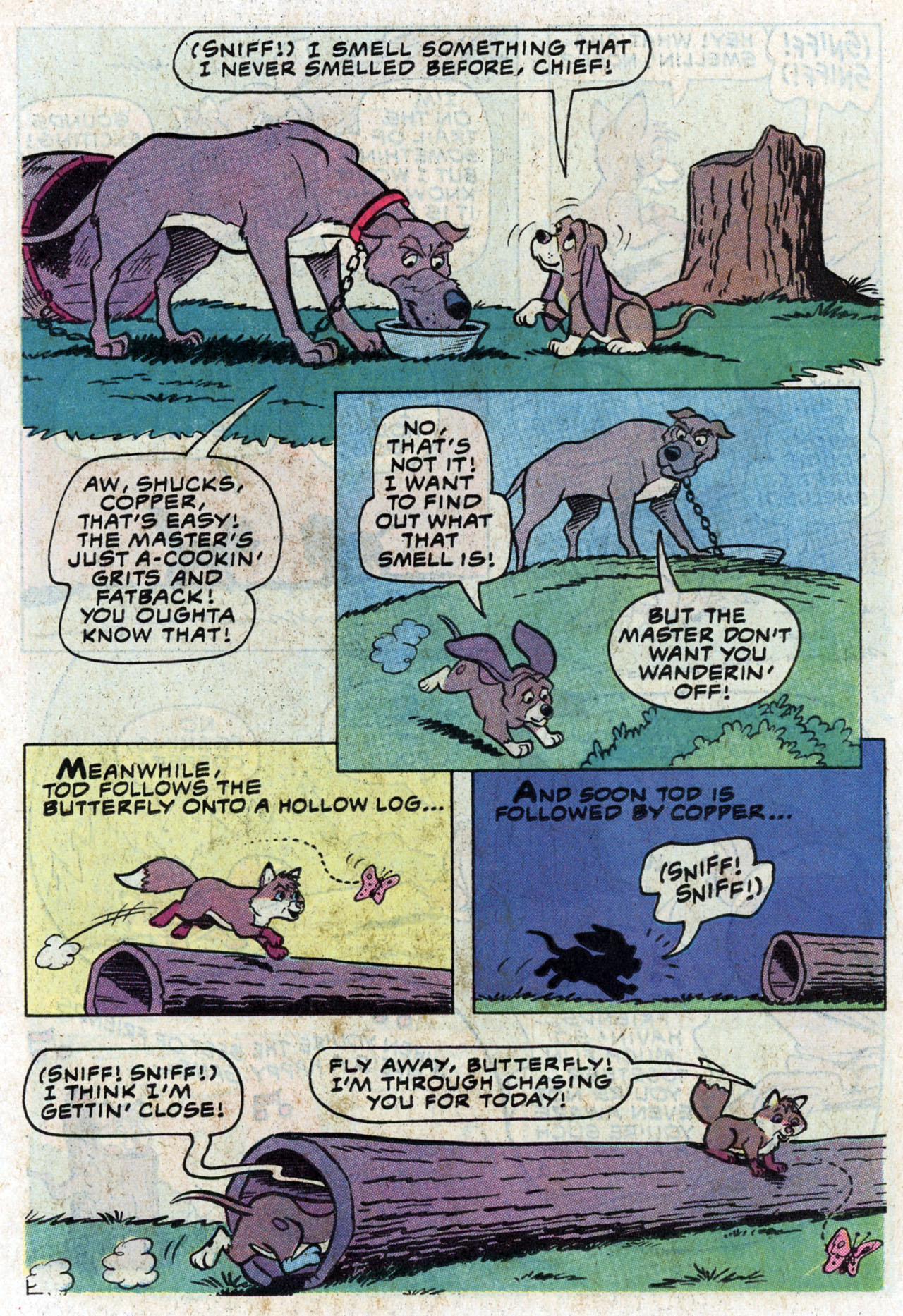 Read online Walt Disney Productions' The Fox and the Hound comic -  Issue #1 - 15