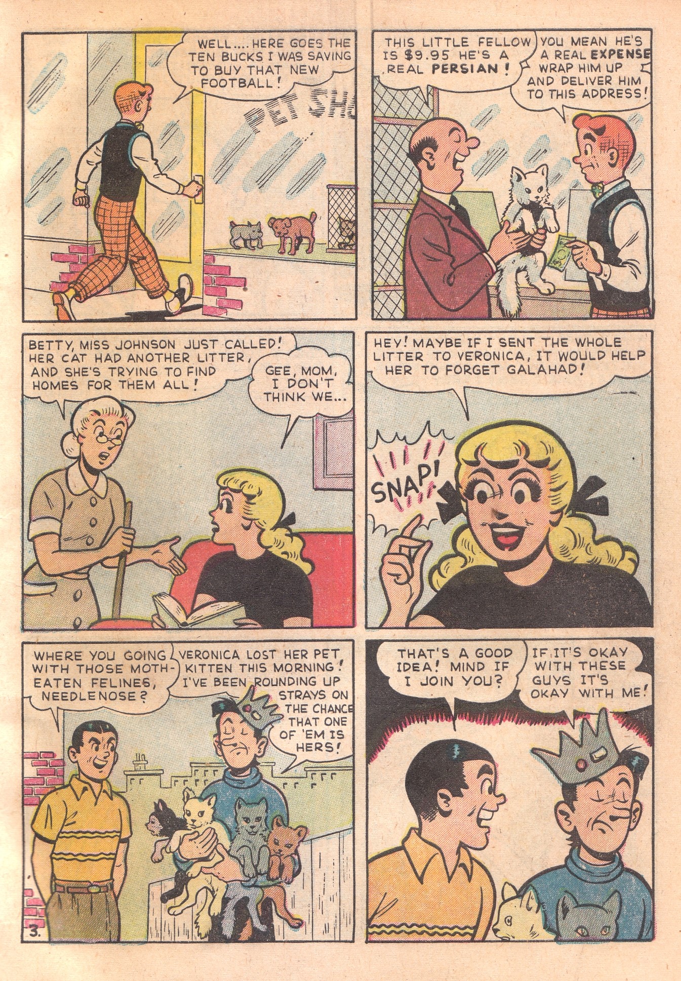 Read online Archie's Pals 'N' Gals (1952) comic -  Issue #3 - 5