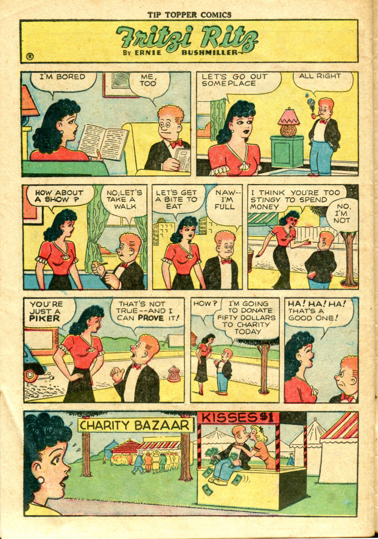 Read online Tip Topper Comics comic -  Issue #12 - 30