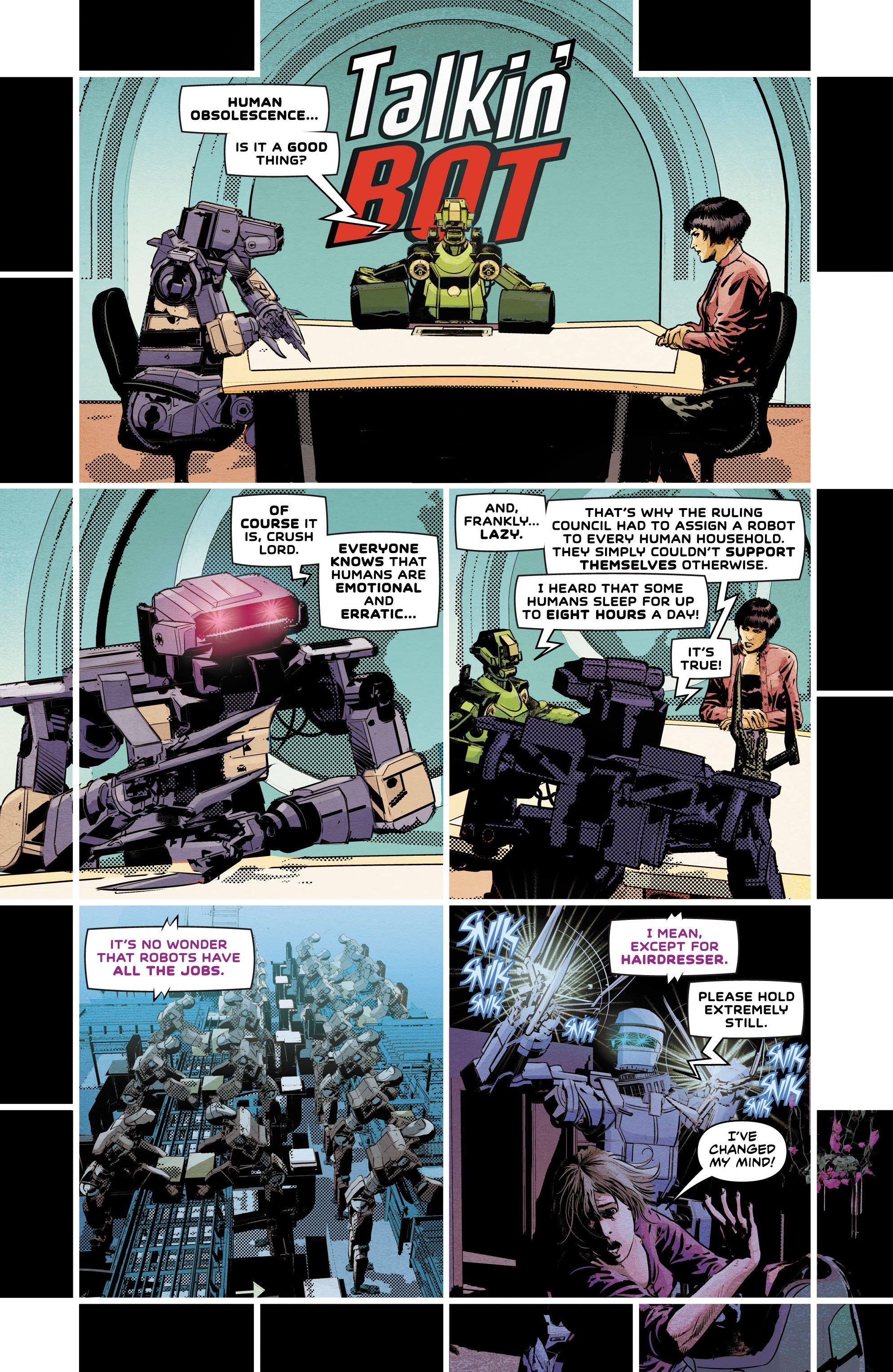 Read online Not All Robots comic -  Issue #1 - 3