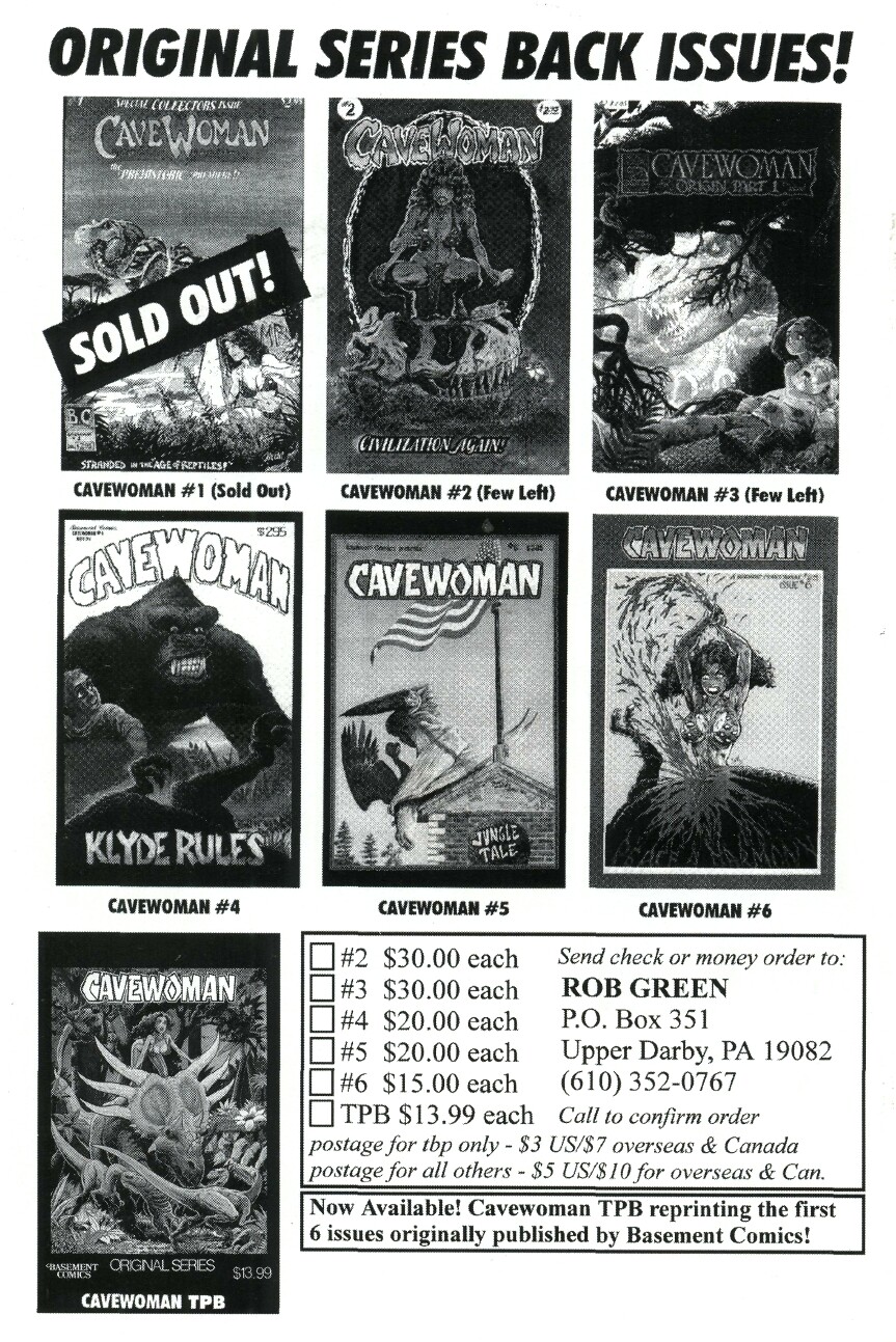 Read online Cavewoman: Rain comic -  Issue #7 - 36