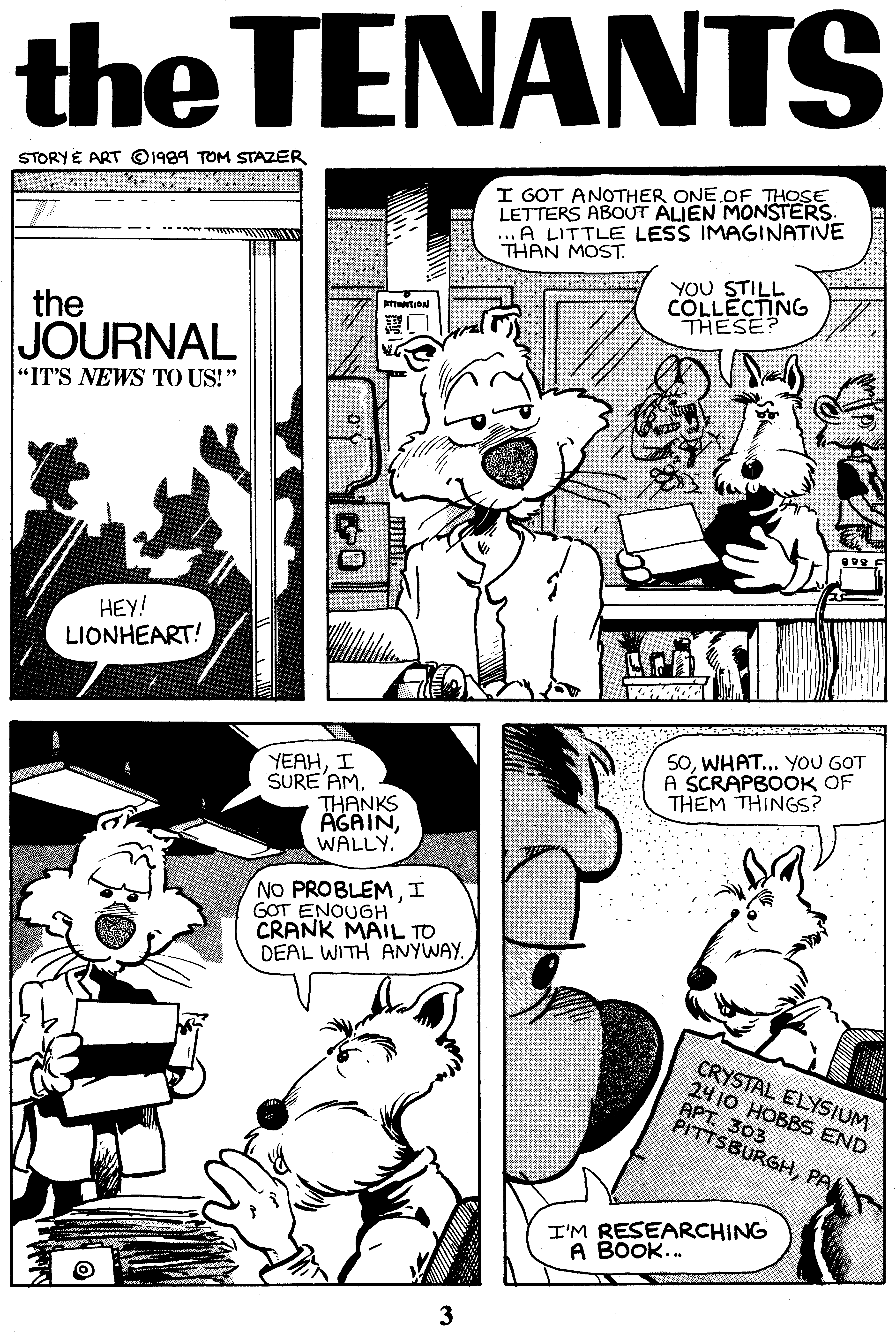 Read online Critters comic -  Issue #43 - 5