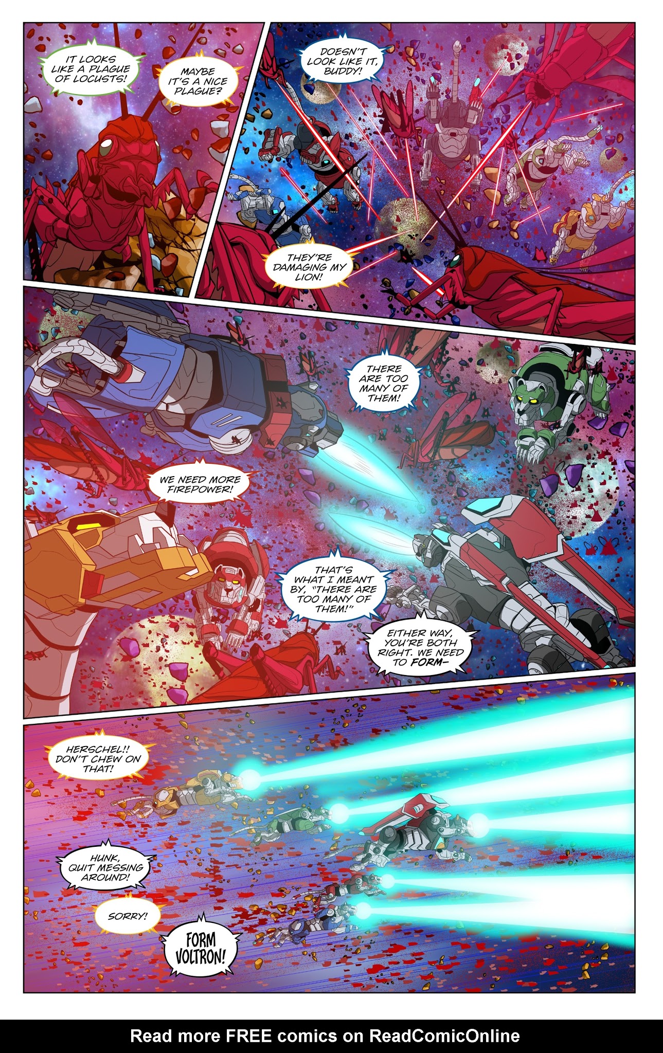 Read online Voltron Legendary Defender (2017) comic -  Issue #4 - 11
