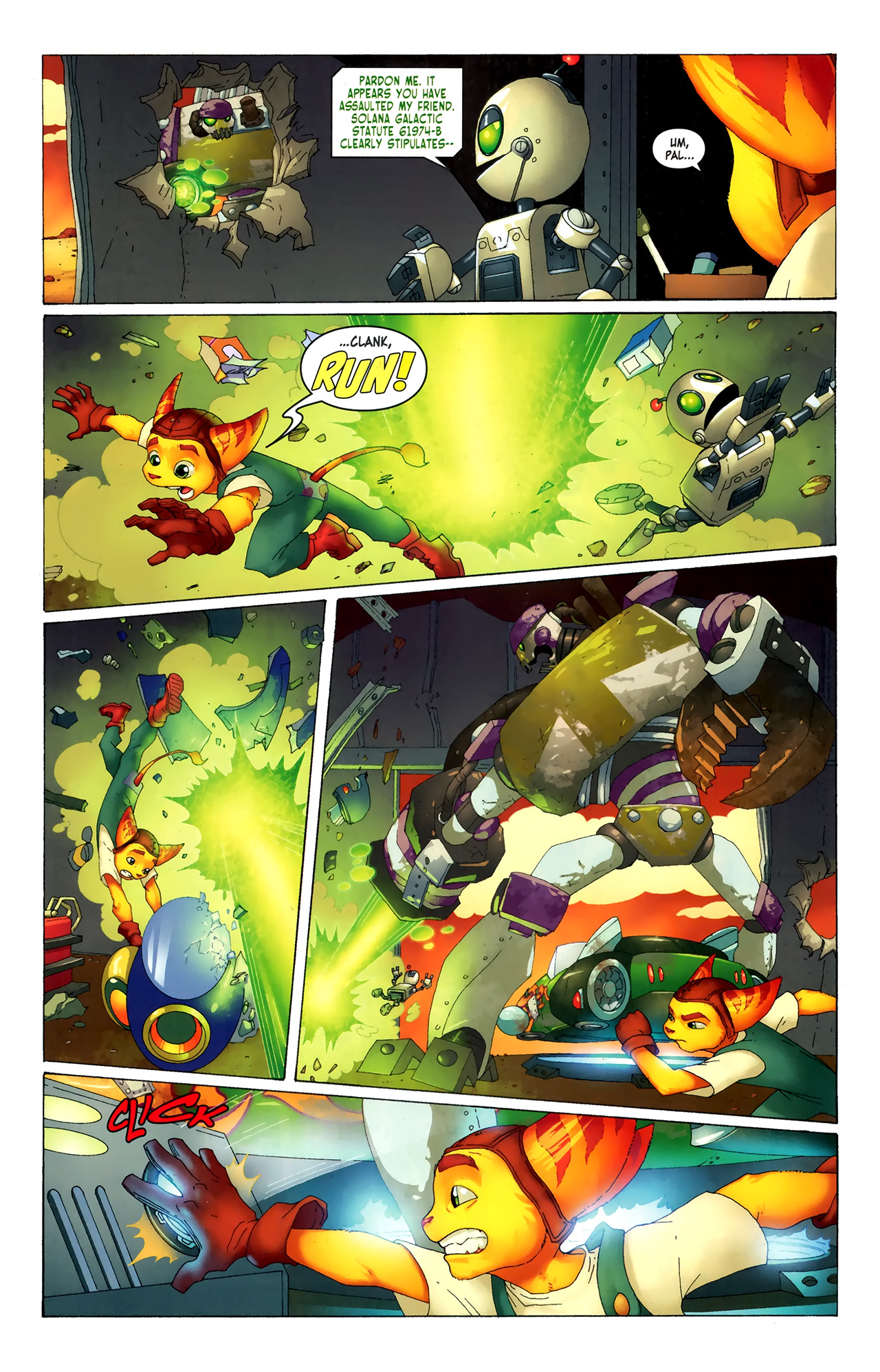 Read online Ratchet & Clank comic -  Issue #1 - 15
