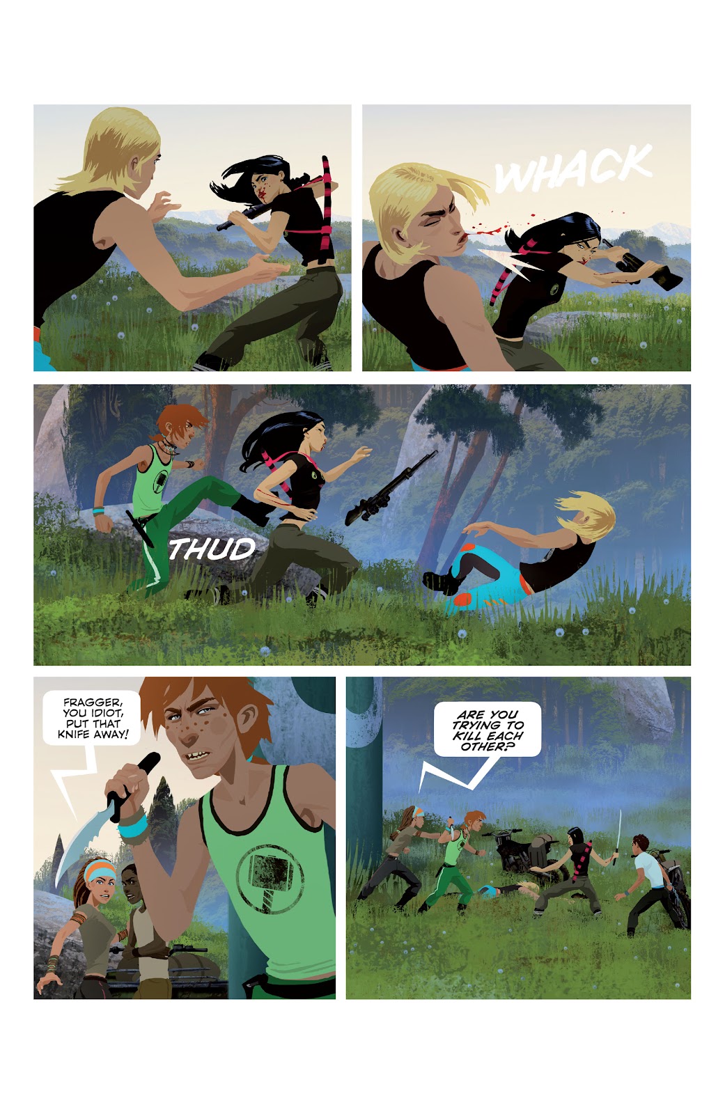 Gung-Ho: Anger issue 2 - Page 5