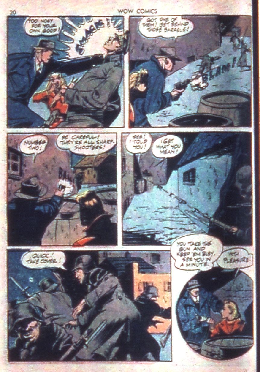 Read online Wow Comics comic -  Issue #7 - 20