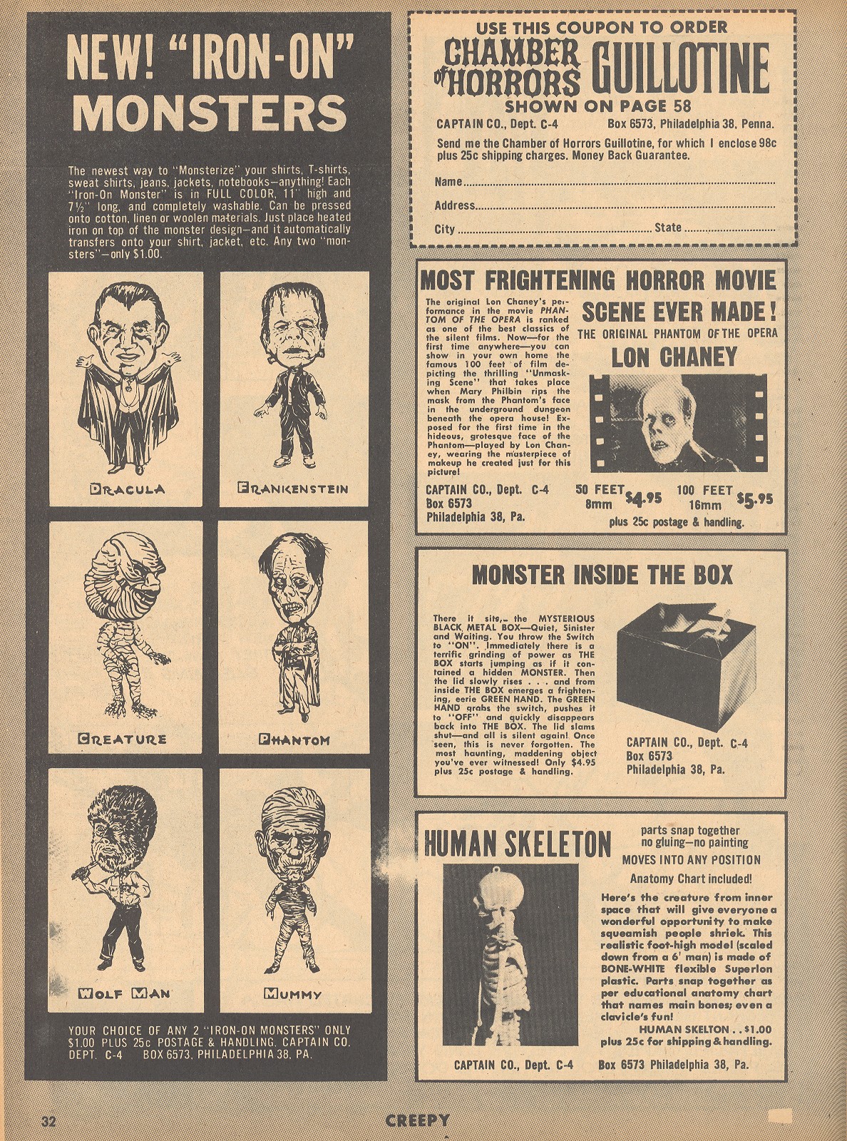 Read online Creepy (1964) comic -  Issue #4 - 32
