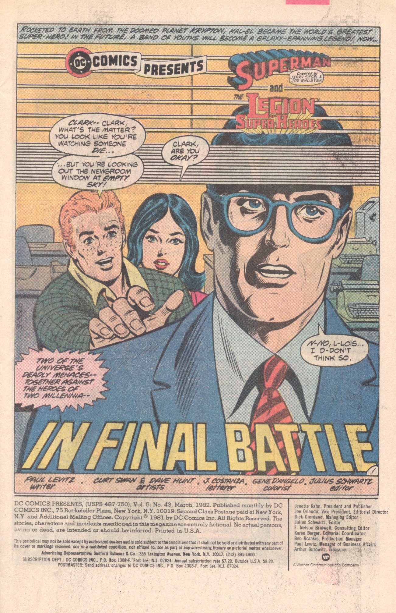 Read online DC Comics Presents comic -  Issue #43 - 2